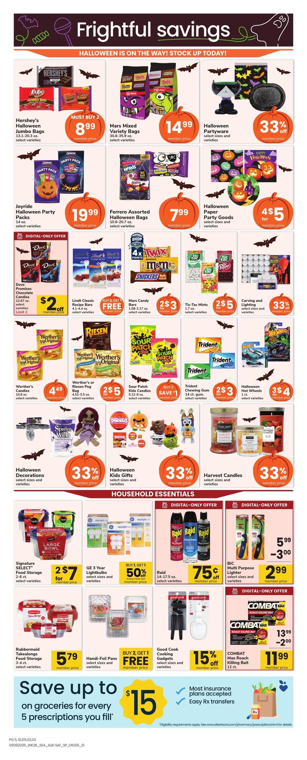 Albertsons (Moscow Area, ID) Weekly Ad September 9 - 15, 2026