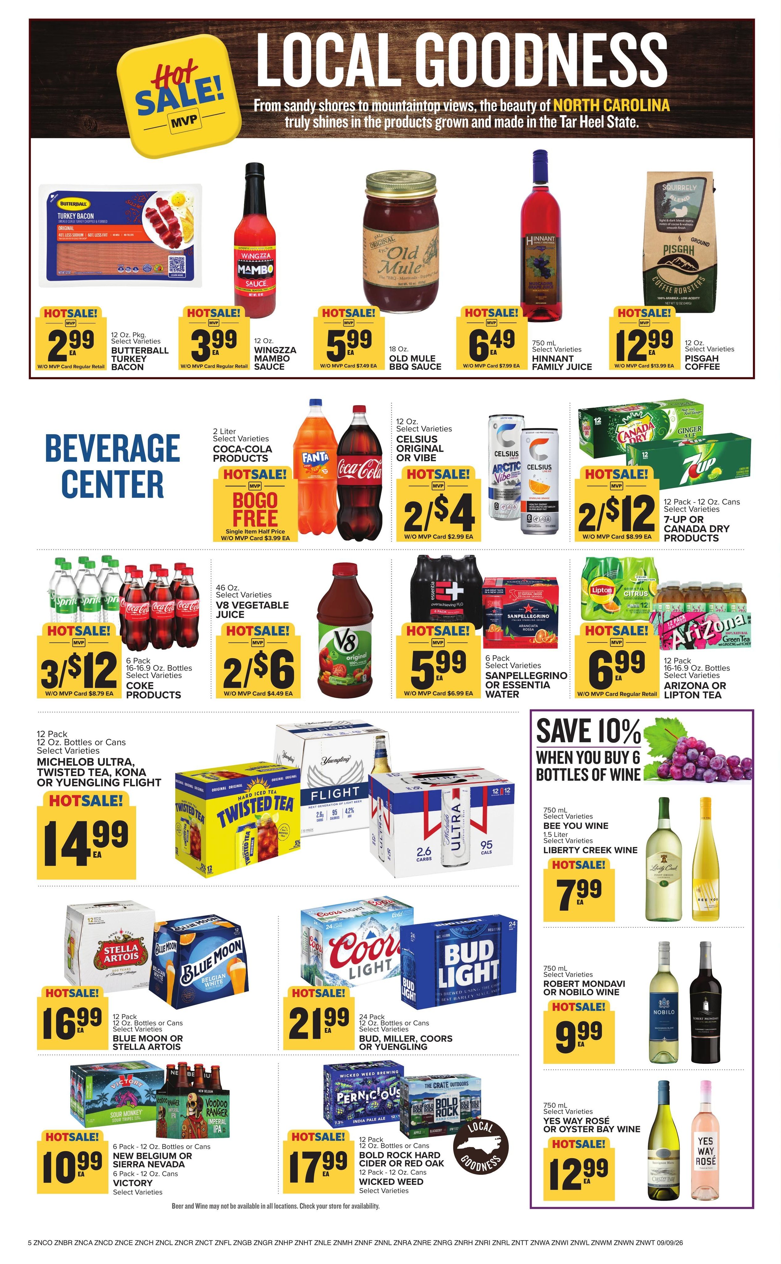 Food Lion (Hatteras Area, NC) Weekly Ad September 9 - 15, 2026