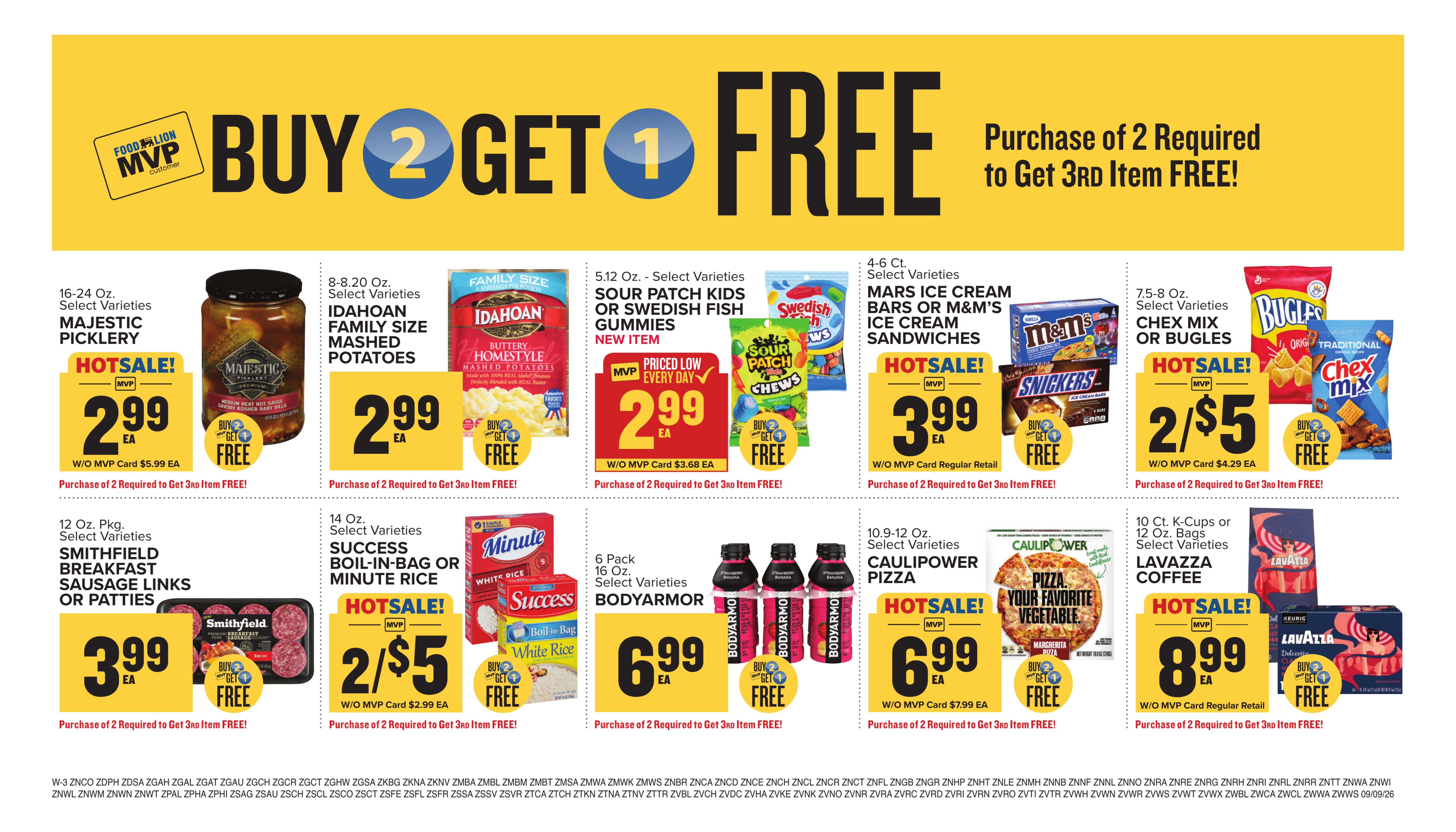 Food Lion (Hatteras Area, NC) Weekly Ad September 9 - 15, 2026