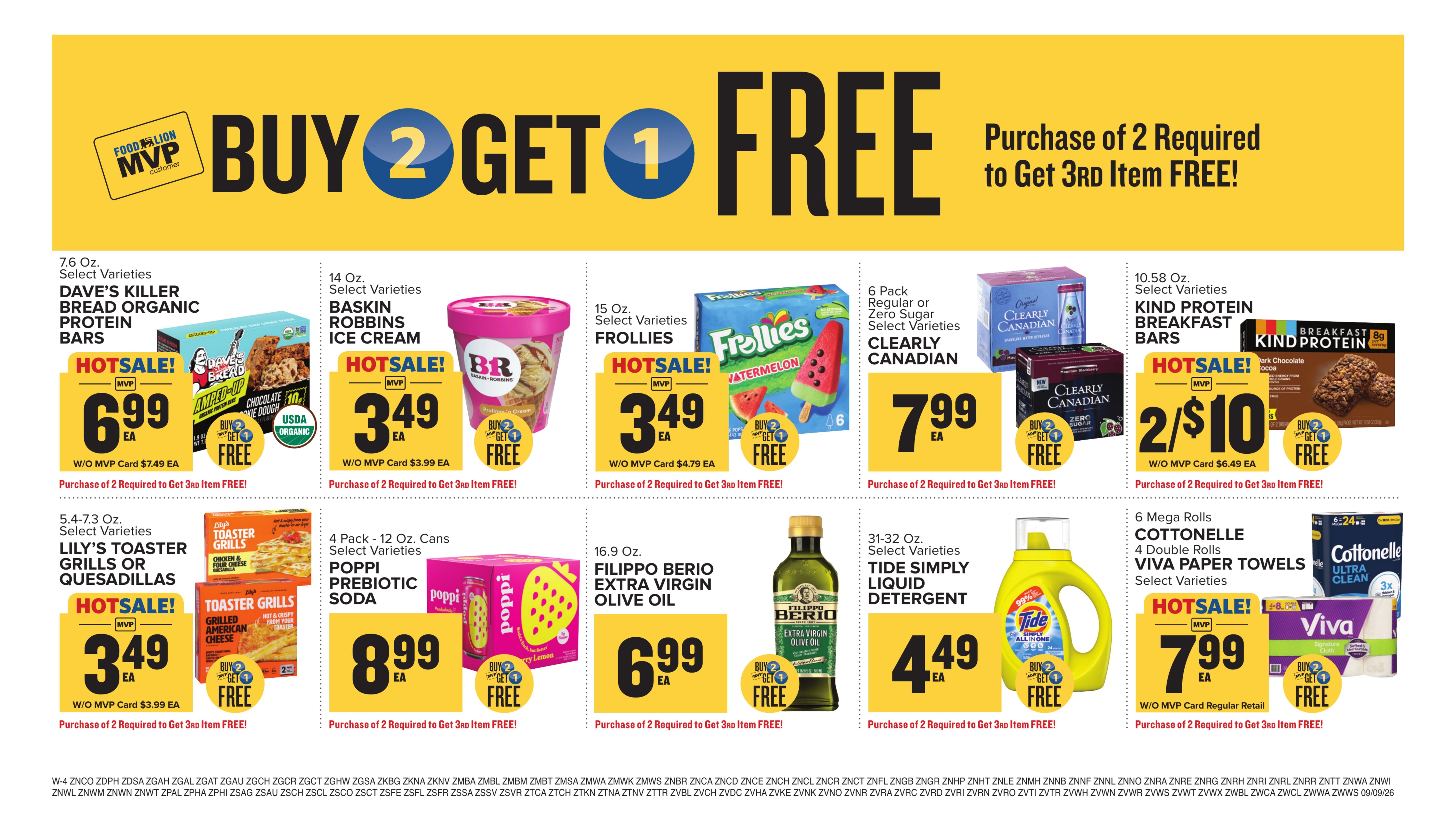 Food Lion (Durham Area, NC) Weekly Ad September 9 - 15, 2026