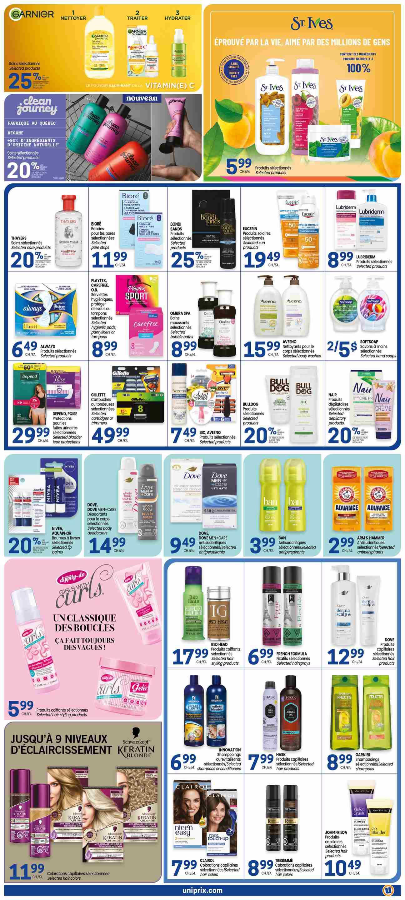 Uniprix Flyer September 10 to 16