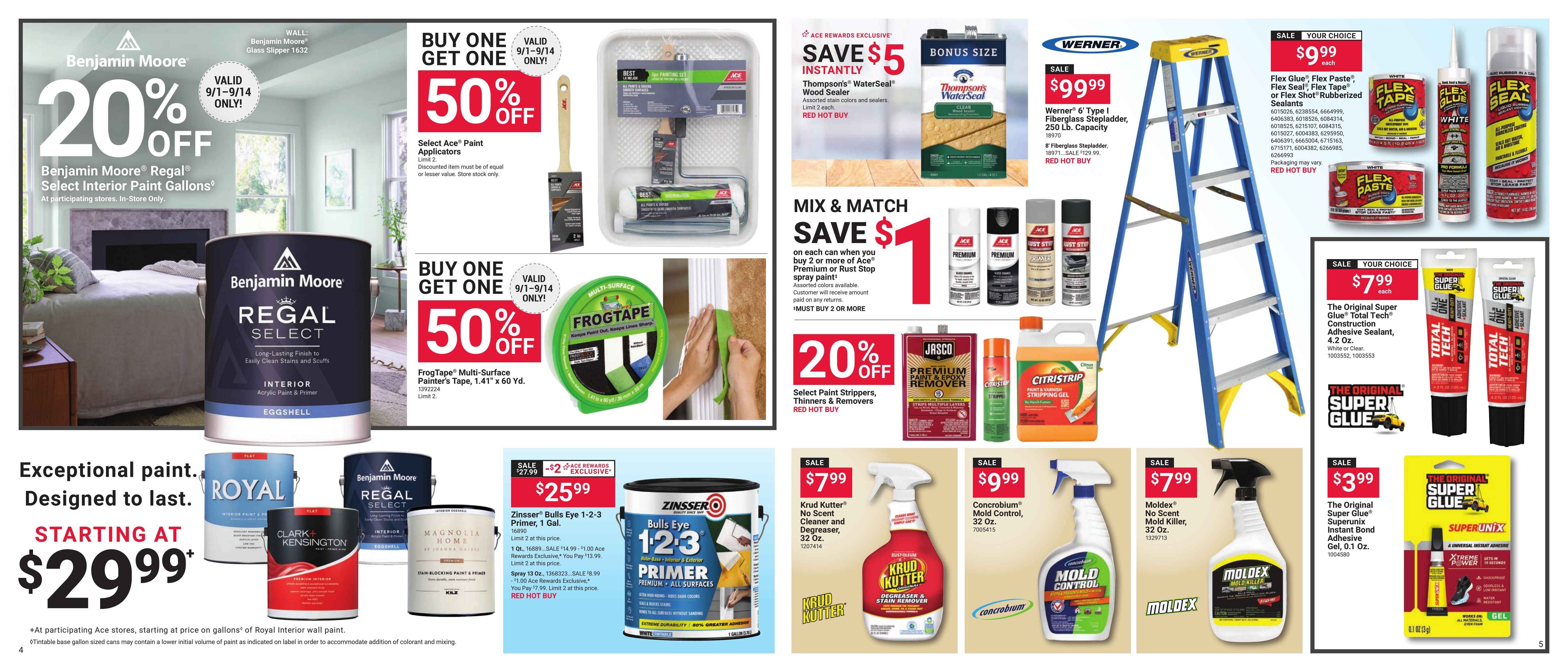 Ace Hardware Weekly Ad September 1 - 30, 2026