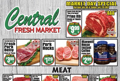 Central Fresh Market Flyer July 9 to 16