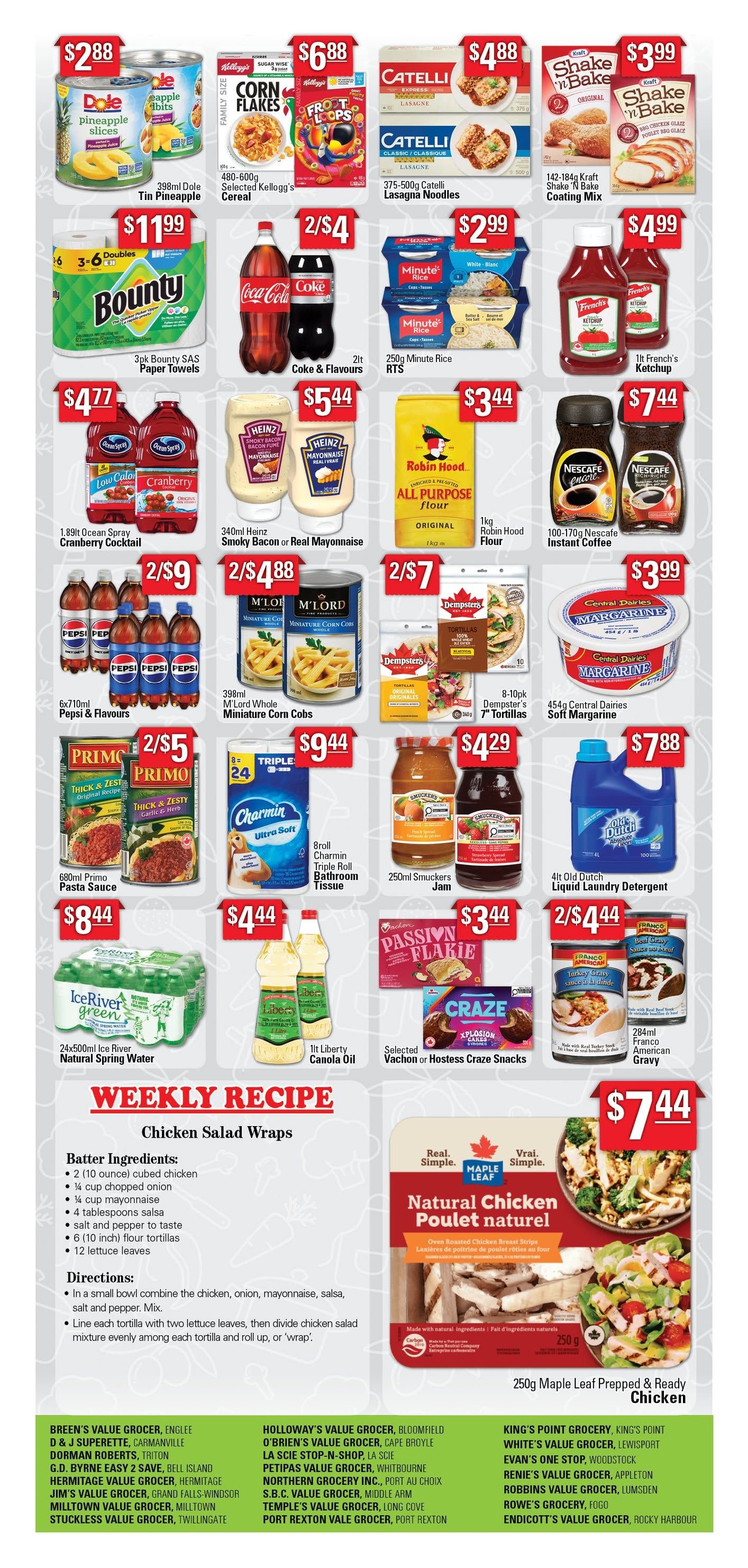 Value Grocer Flyer September 10 to 16
