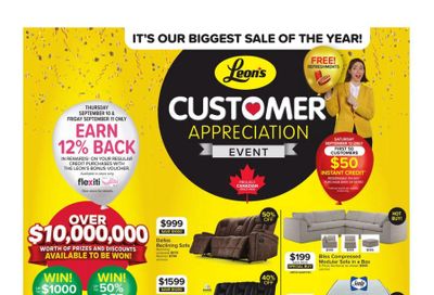 Leon’s Flyer September 10 to 16