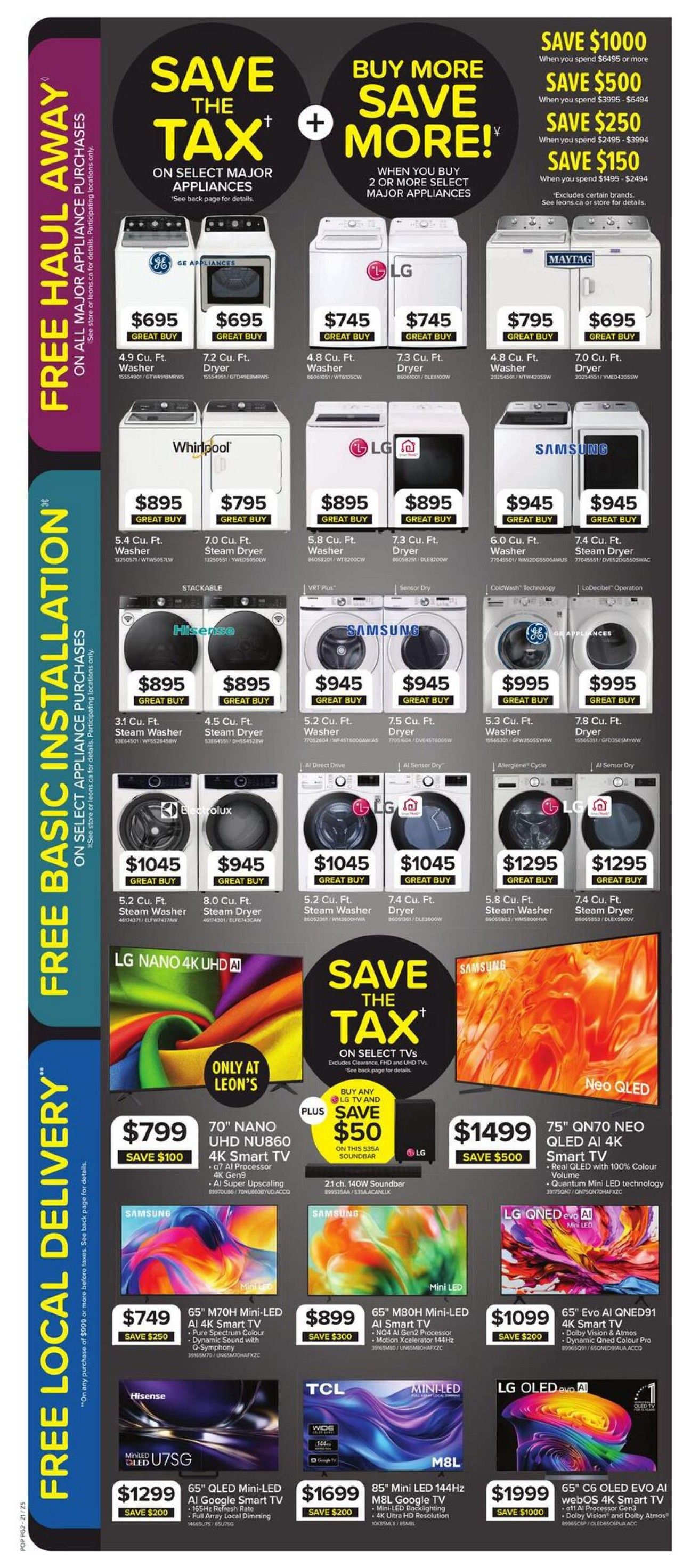 Leon’s Flyer September 10 to 16