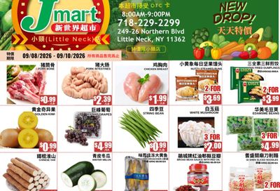 Jmart (Little Neck, NY) Weekly Ad September 8 - 10, 2026