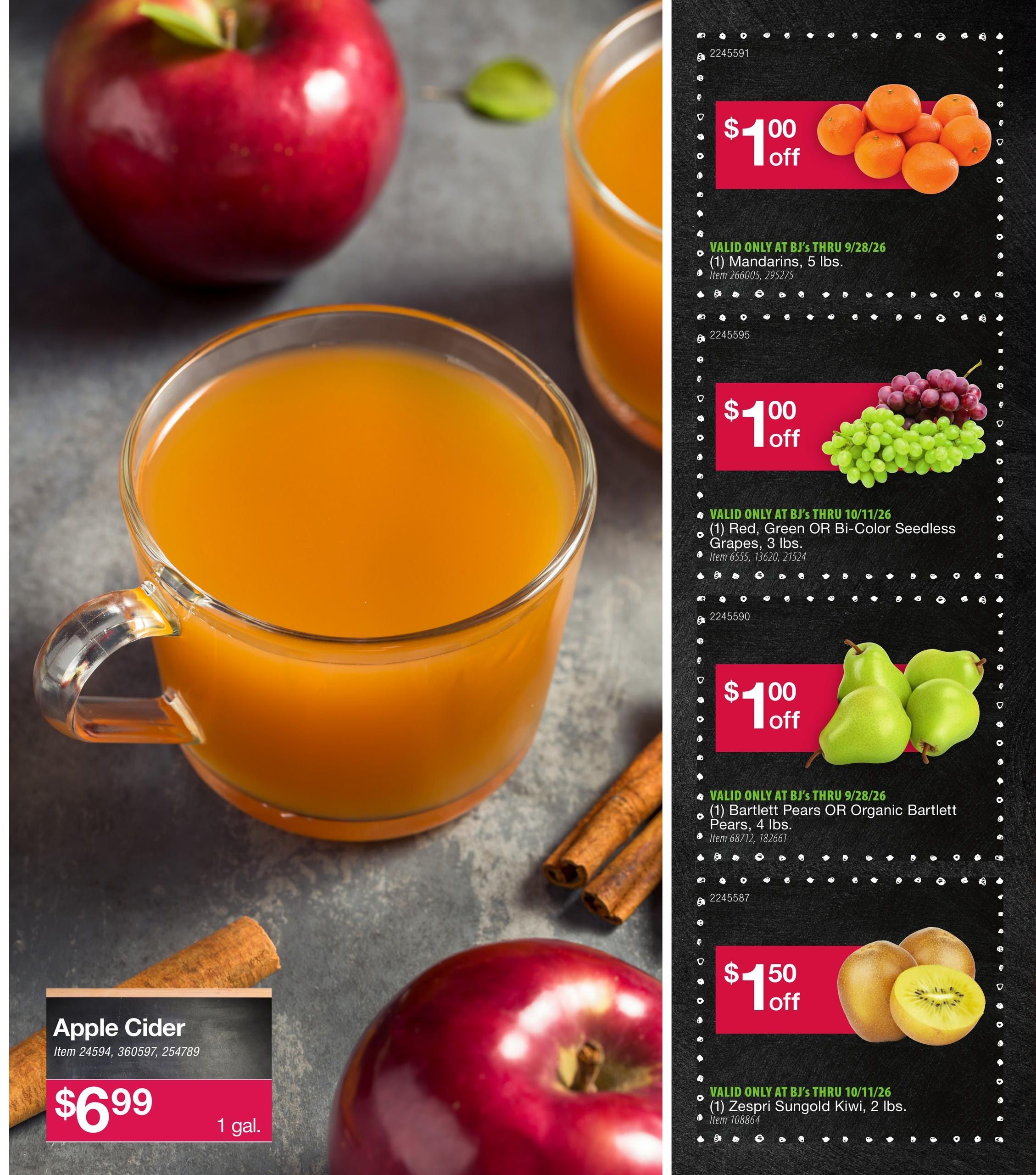 BJ's Wholesale Club Smart Saver Weekly Ad September 8 - October 11, 2026