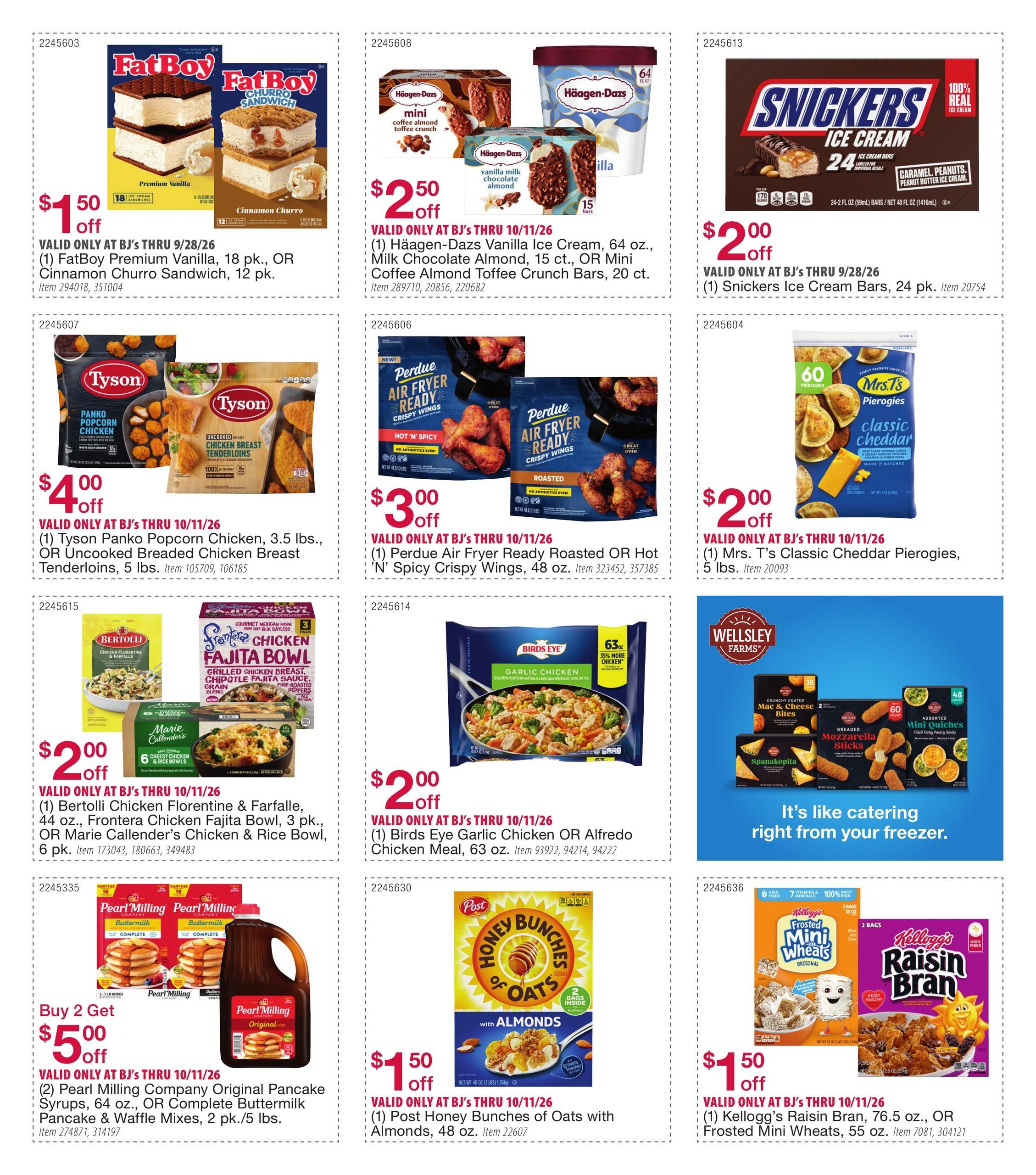 BJ's Wholesale Club Smart Saver Weekly Ad September 8 - October 11, 2026