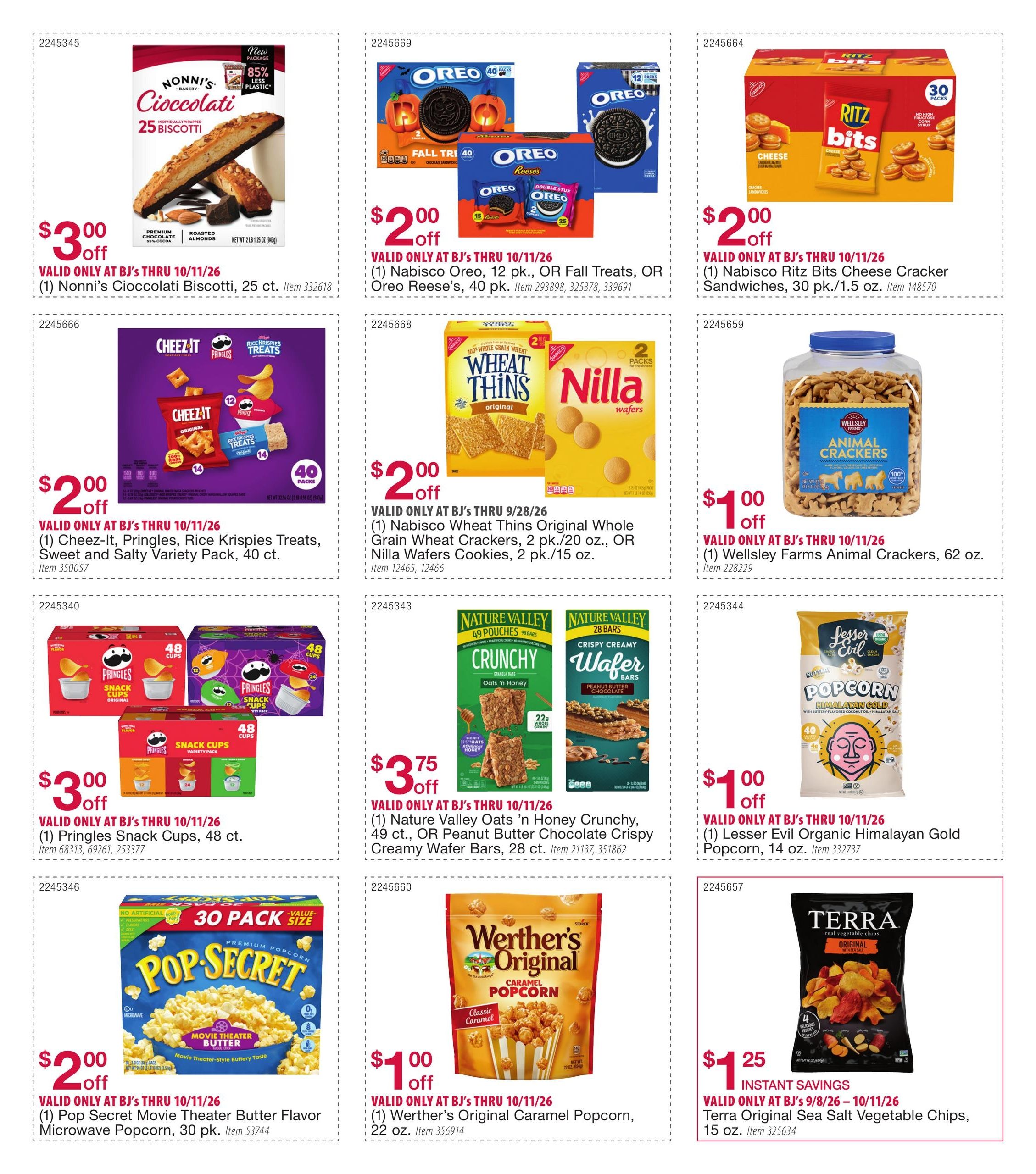 BJ's Wholesale Club Smart Saver Weekly Ad September 8 - October 11, 2026