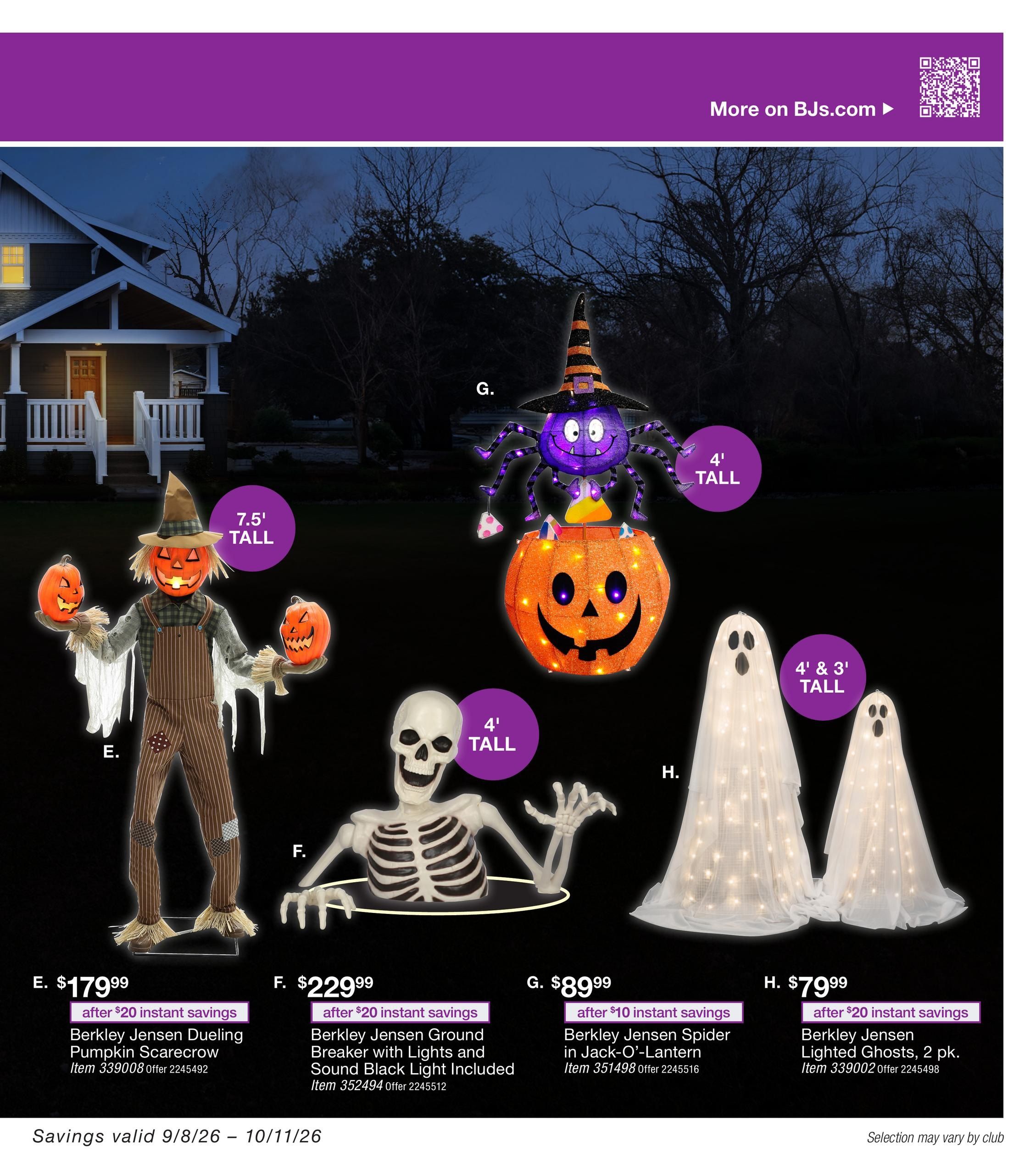BJ's Wholesale Club Smart Saver Weekly Ad September 8 - October 11, 2026
