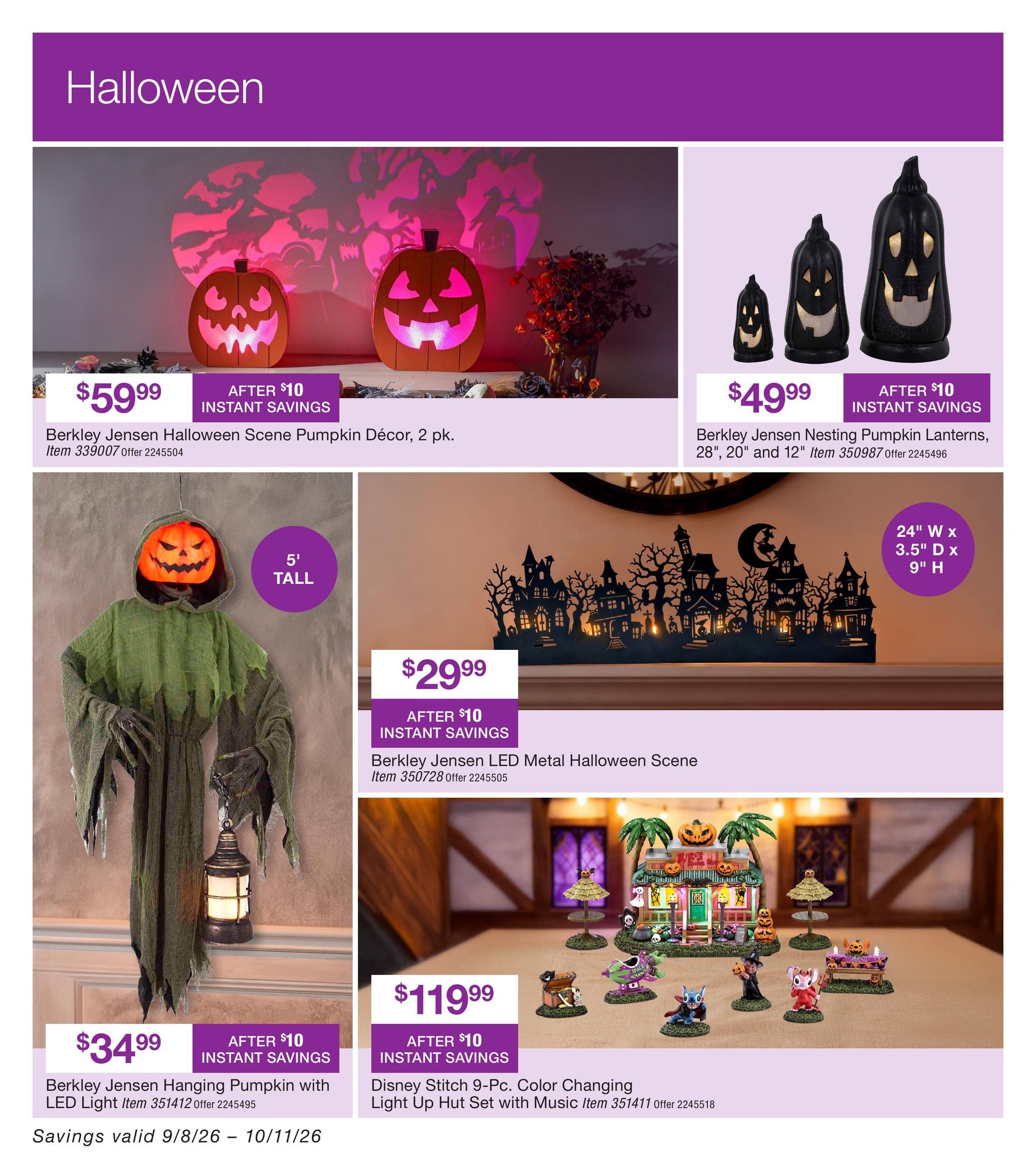 BJ's Wholesale Club Smart Saver Weekly Ad September 8 - October 11, 2026
