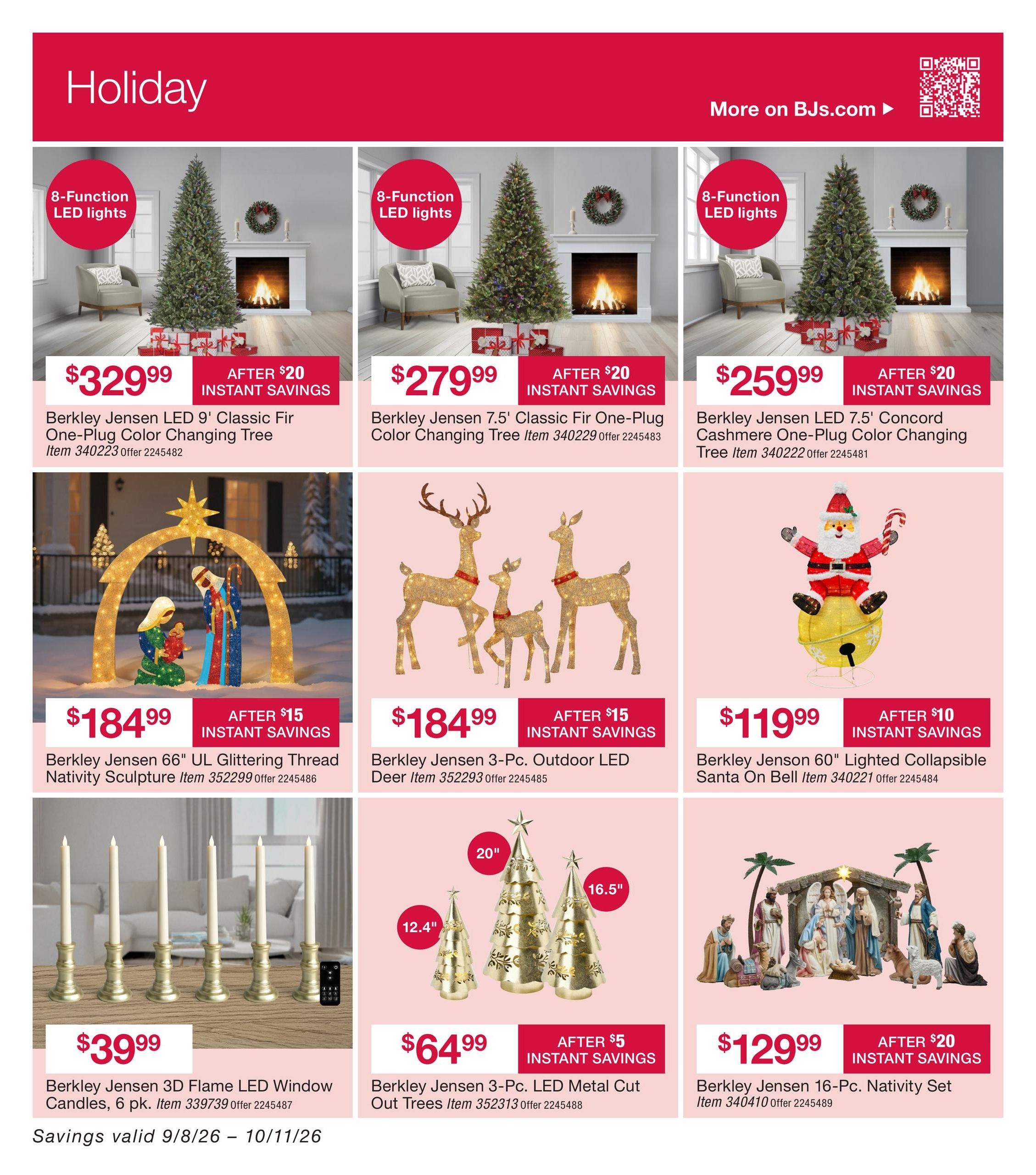 BJ's Wholesale Club Smart Saver Weekly Ad September 8 - October 11, 2026