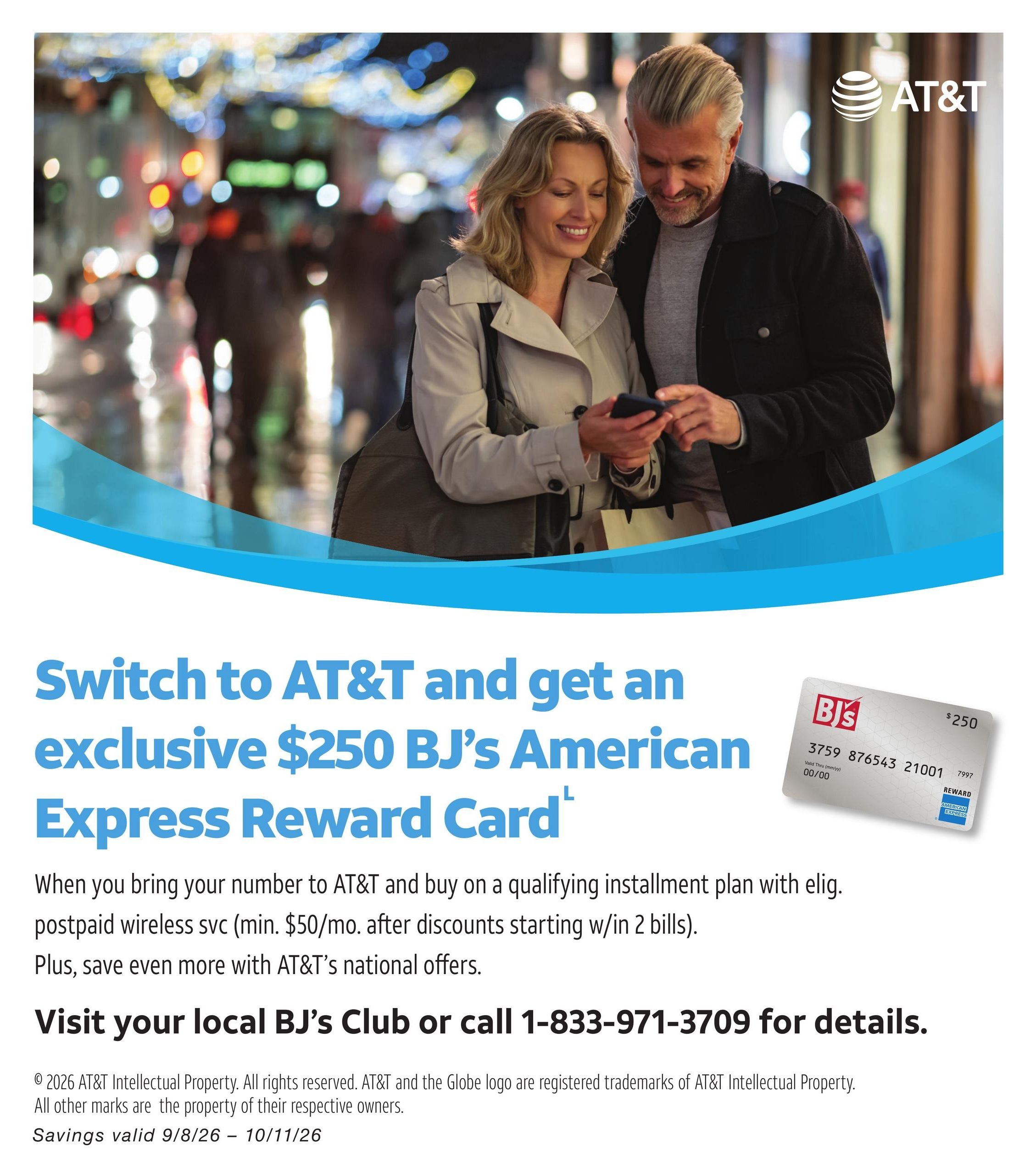 BJ's Wholesale Club Smart Saver Weekly Ad September 8 - October 11, 2026