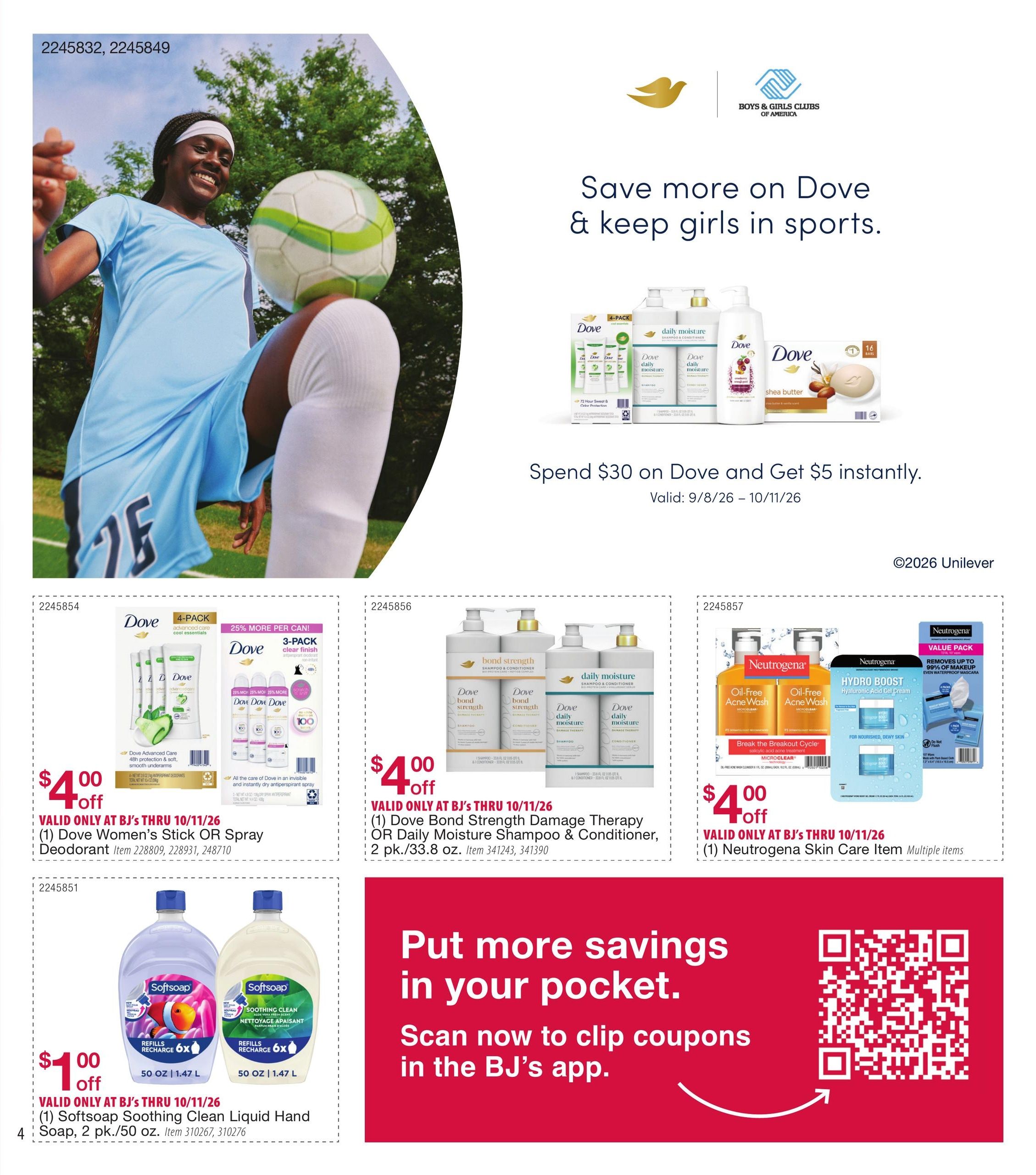 BJ's Wholesale Club Smart Saver Weekly Ad September 8 - October 11, 2026