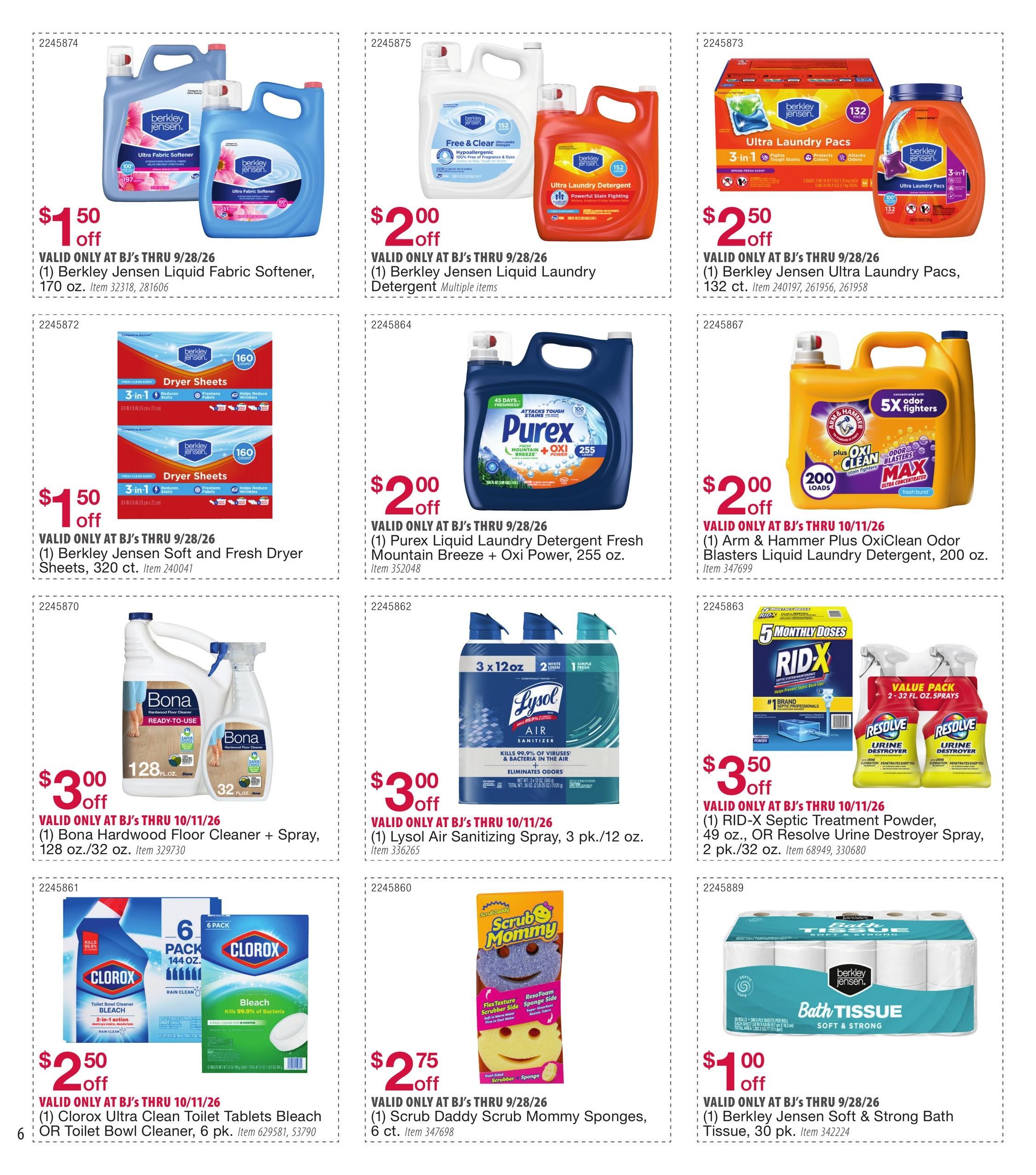 BJ's Wholesale Club Smart Saver Weekly Ad September 8 - October 11, 2026