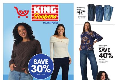 King Soopers Home & Apparel Weekly Ad September 9 - 15, 2026
