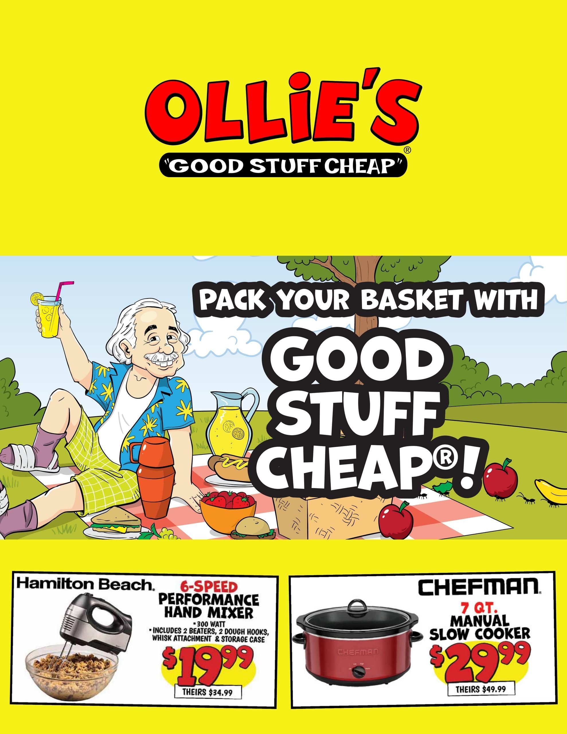 Ollie's Bargain Outlet (Bellamy Area, AL) Weekly Ad September 6 - 14, 2026