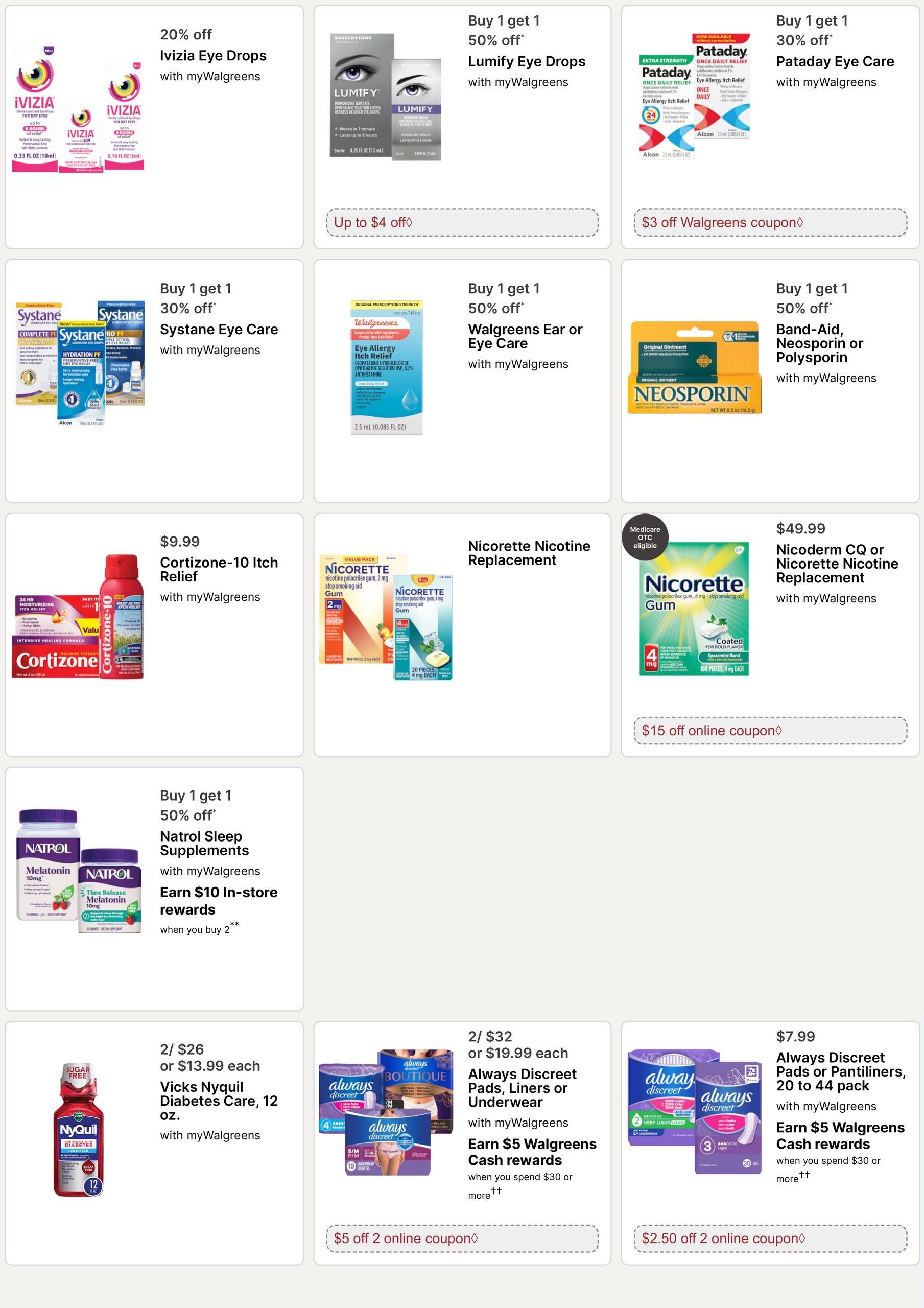 Walgreens (Lafayette Area, LA) Weekly Ad September 13 - 19, 2026