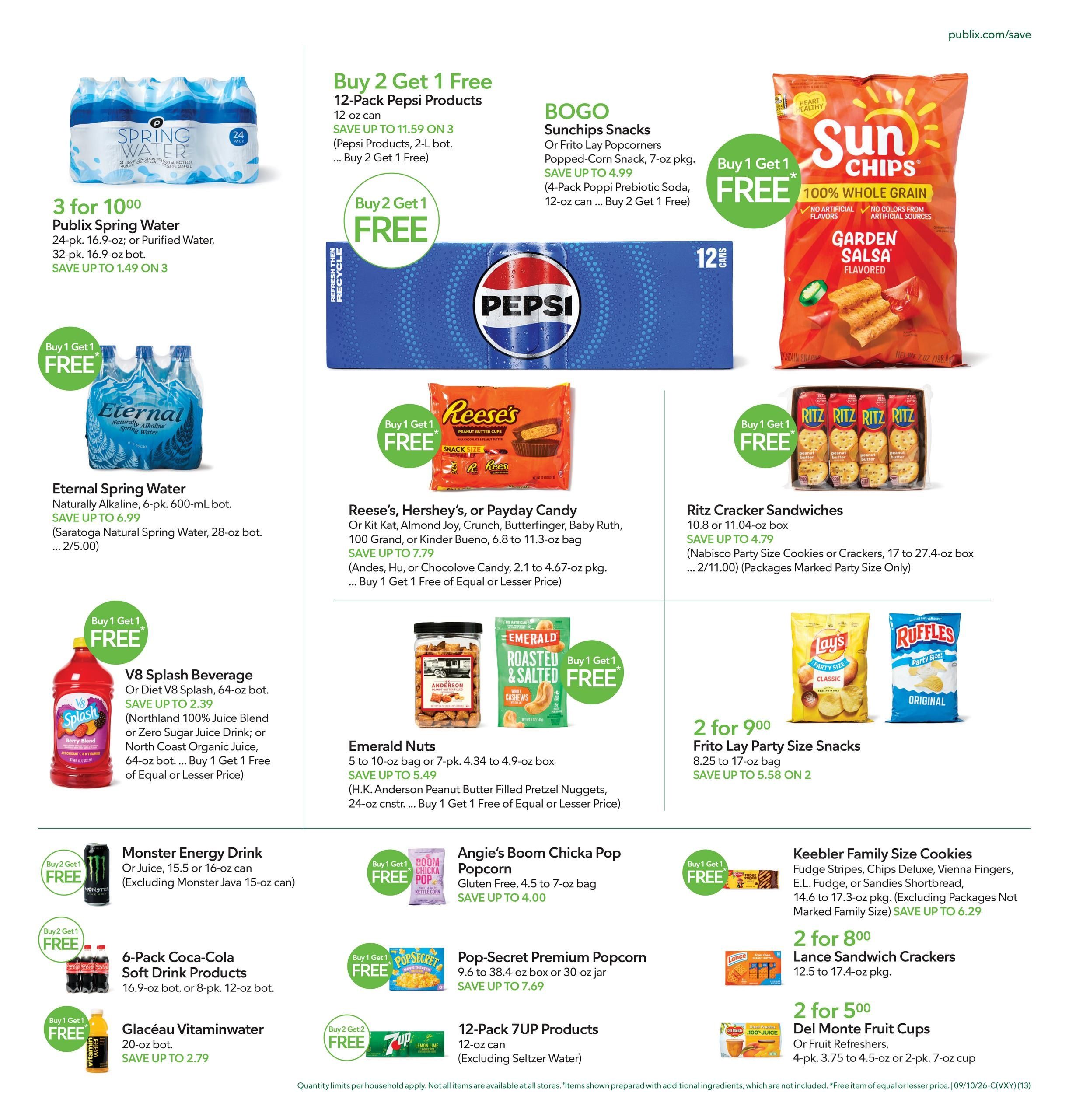 Publix (Hanover Area, IN) Weekly Ad September 9 - 15, 2026