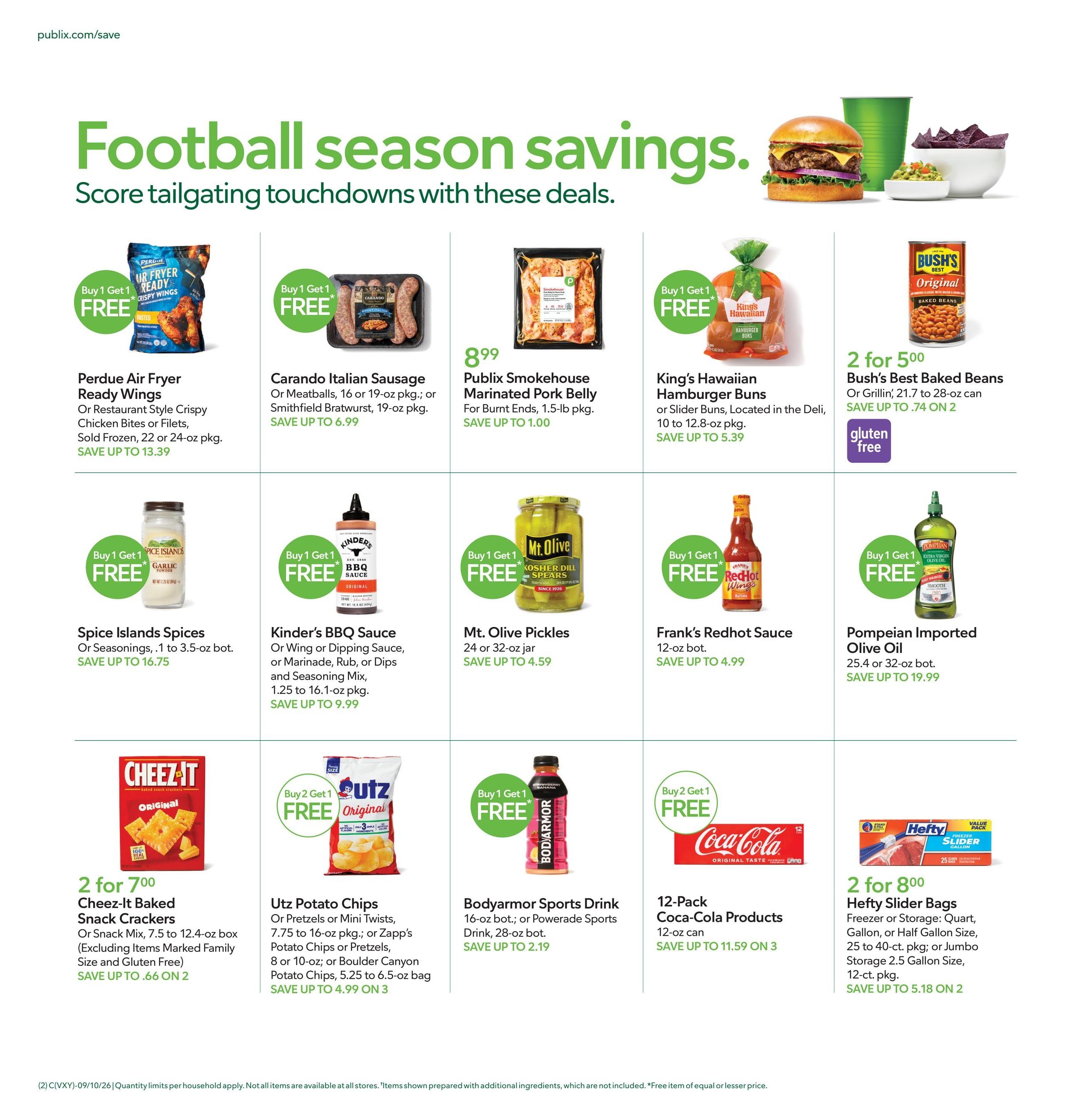 Publix (Hanover Area, IN) Weekly Ad September 9 - 15, 2026