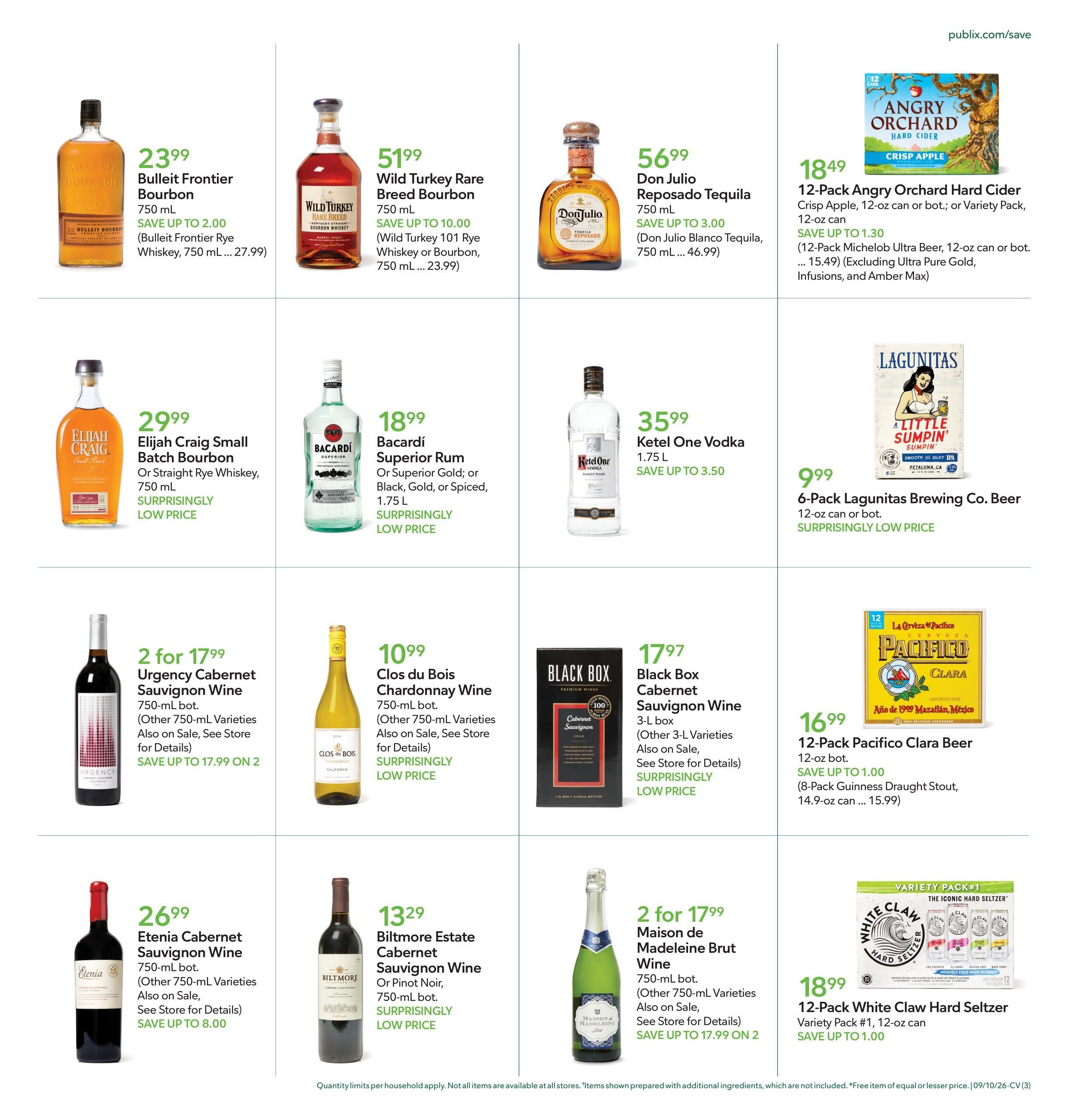 Publix (Hanover Area, IN) Weekly Ad September 9 - 15, 2026