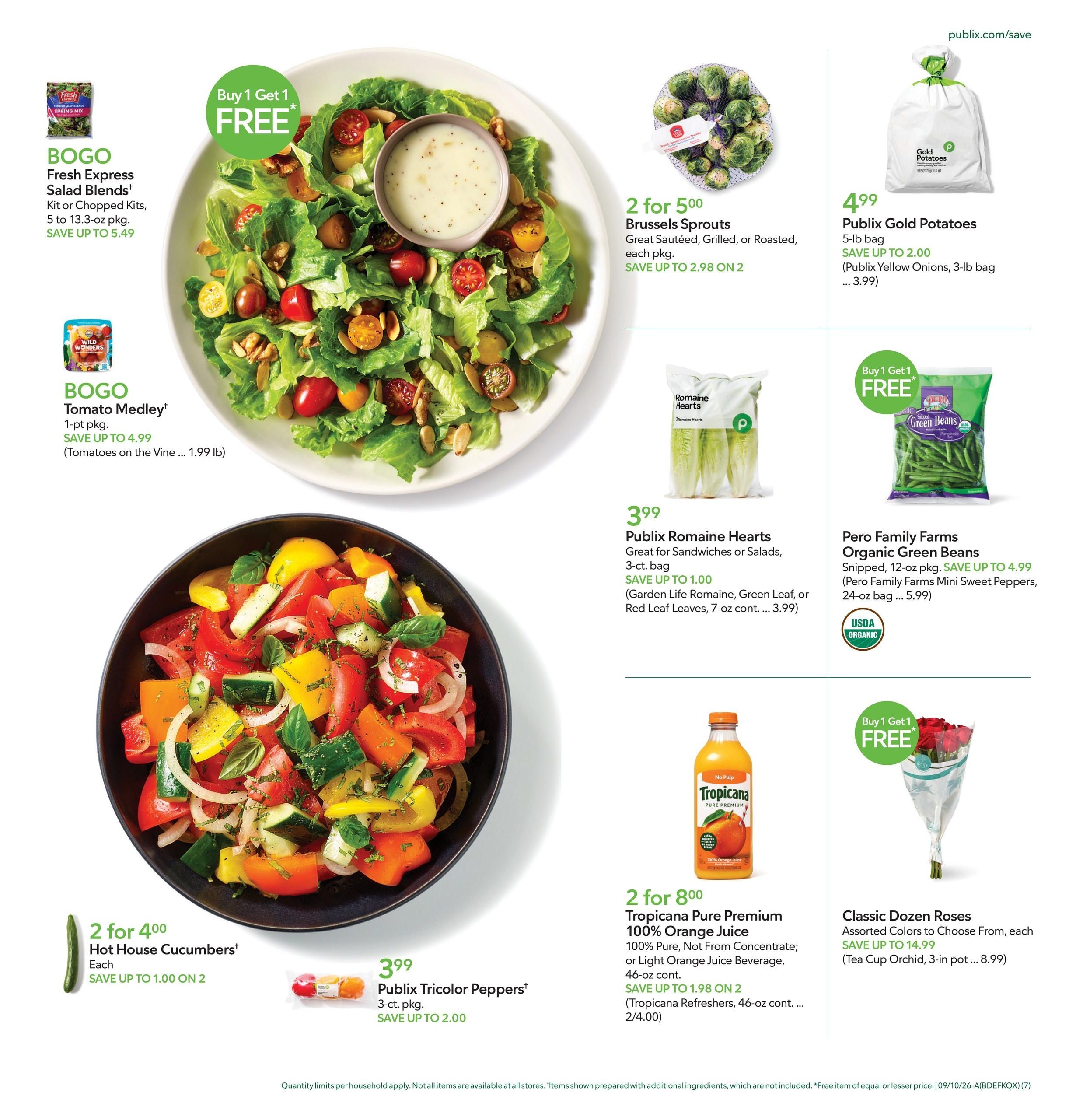Publix (Birmingham Area, AL) Weekly Ad September 9 - 15, 2026