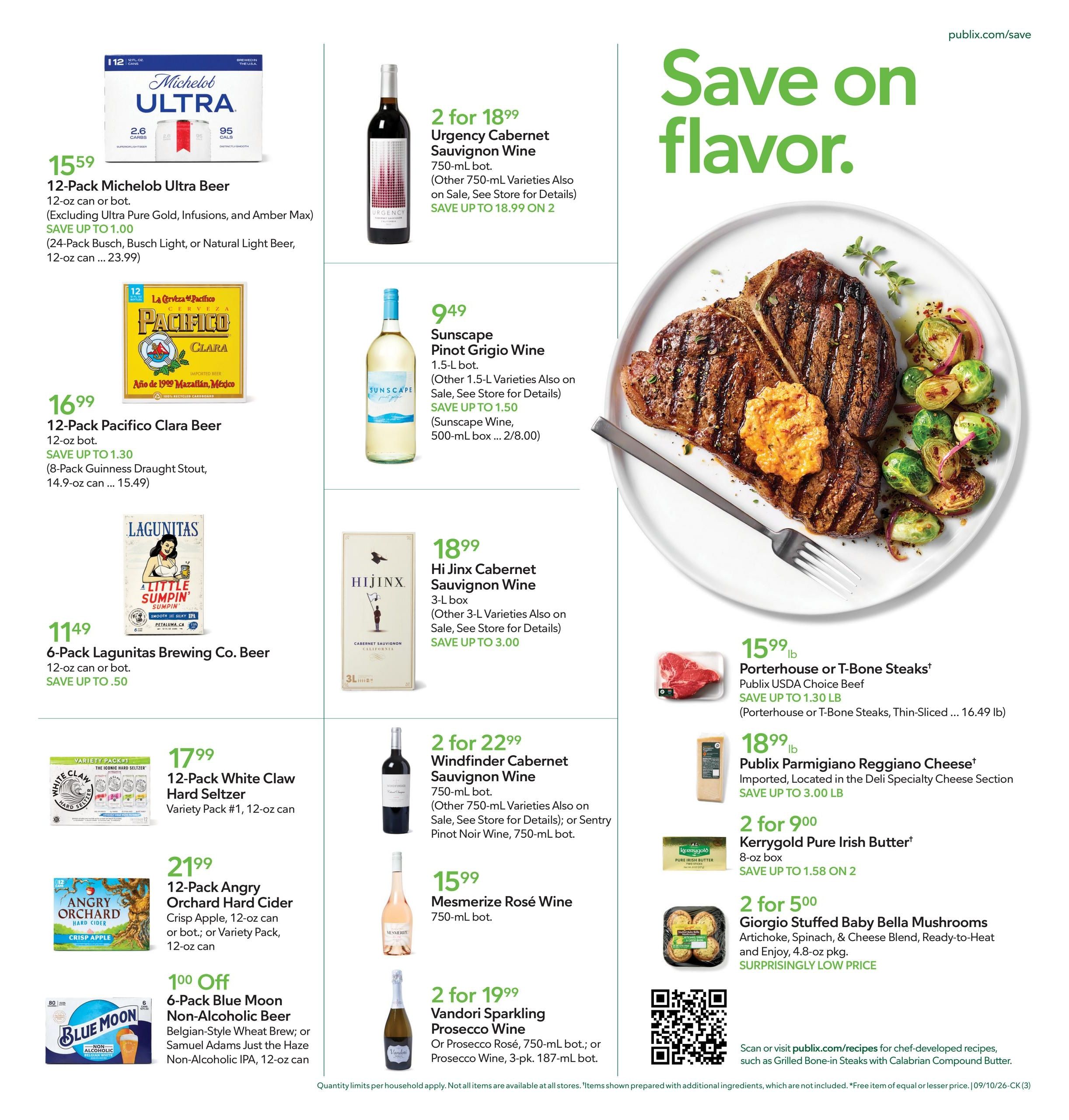 Publix (Rogersville Area, TN) Weekly Ad September 9 - 15, 2026