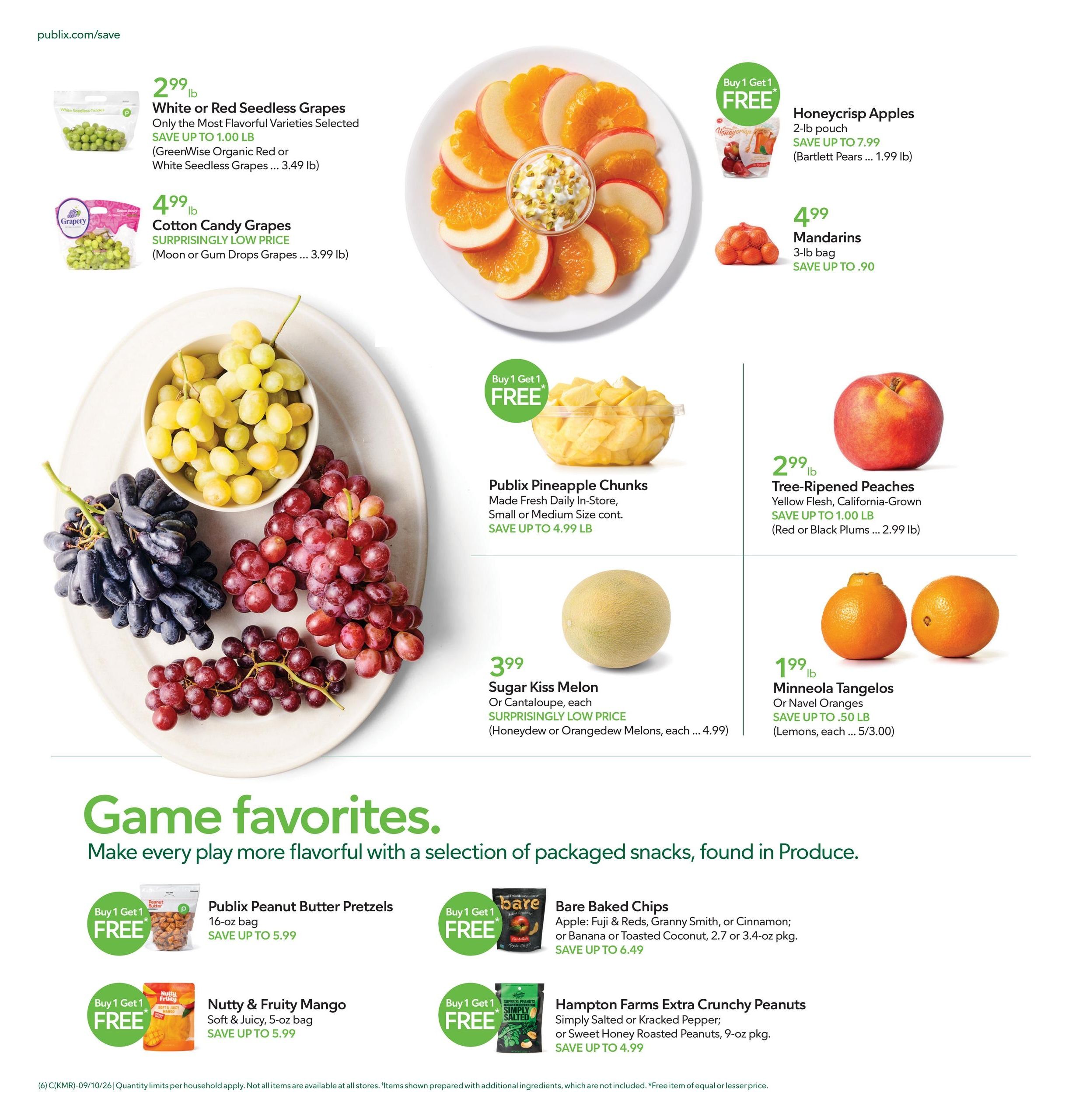 Publix (Rogersville Area, TN) Weekly Ad September 9 - 15, 2026