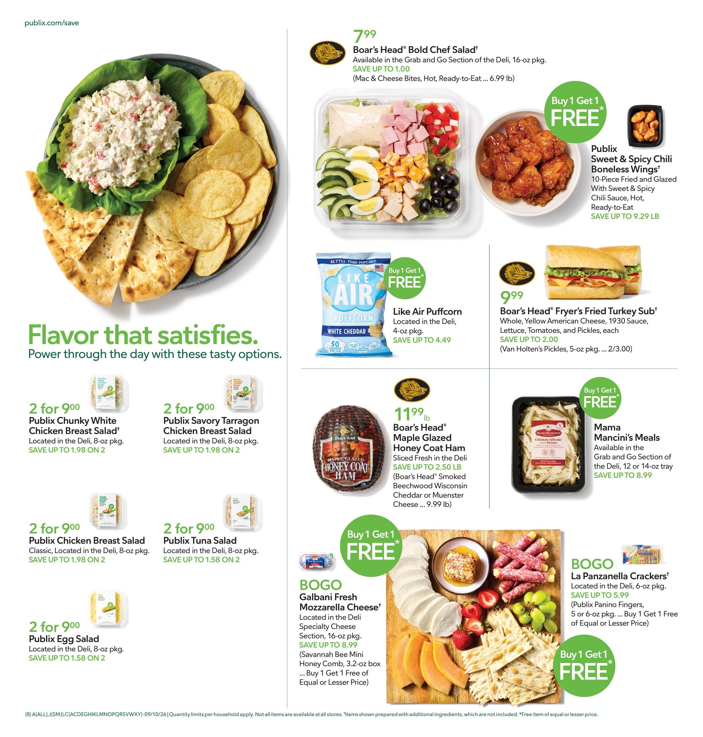 Publix (Greensboro-High Point Area, NC) Weekly Ad September 9 - 15, 2026