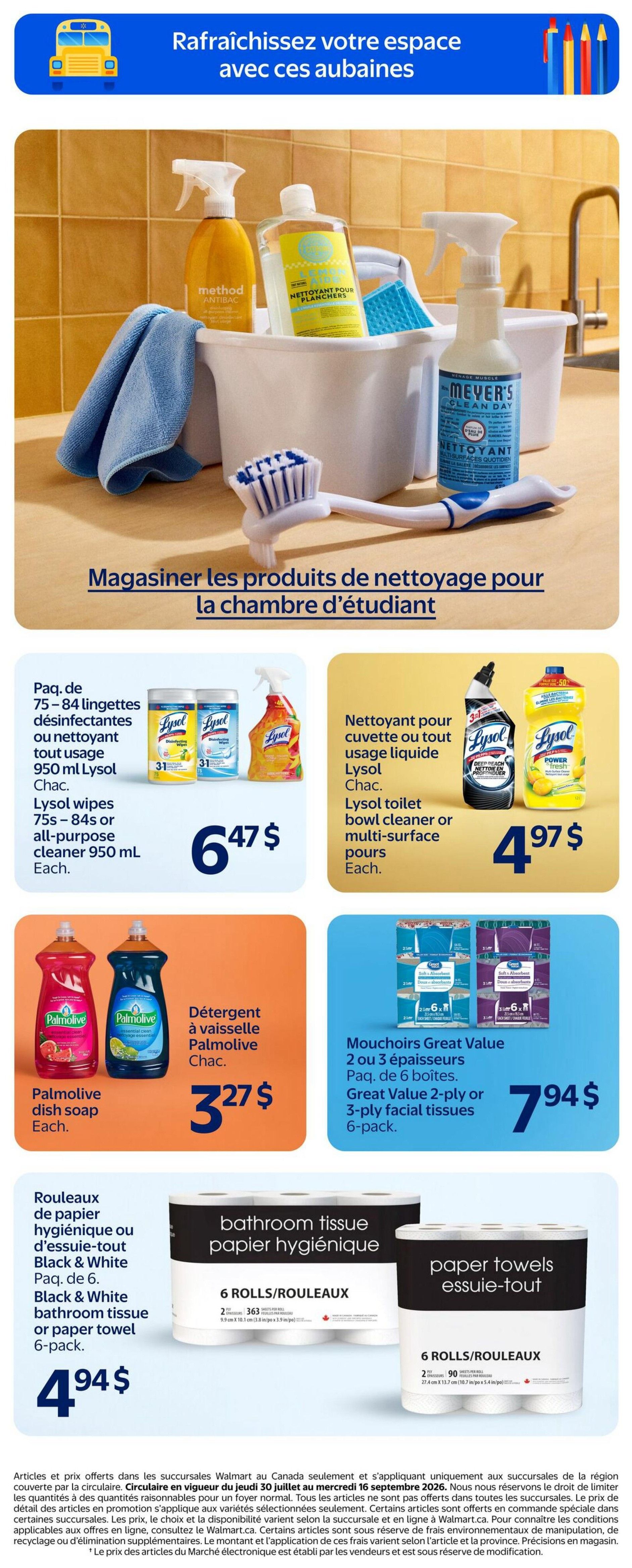 Walmart (QC) Flyer September 10 to 16
