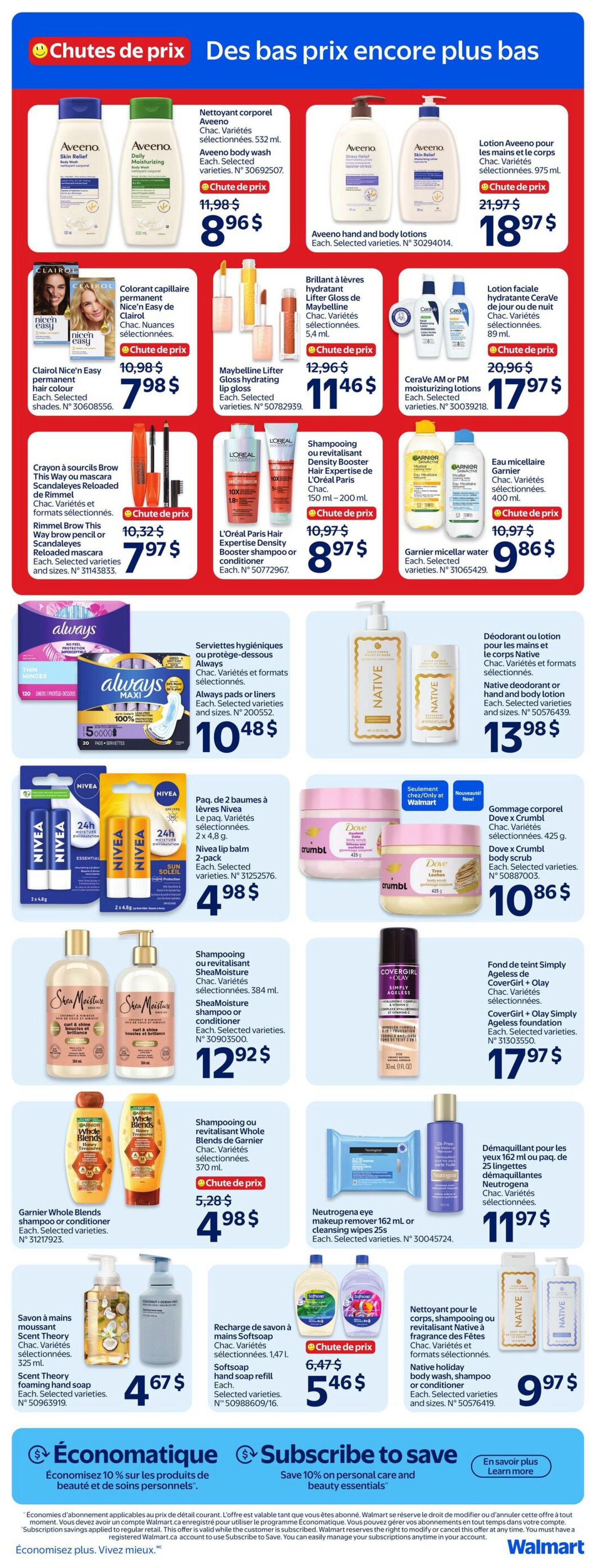 Walmart (QC) Flyer September 10 to 16