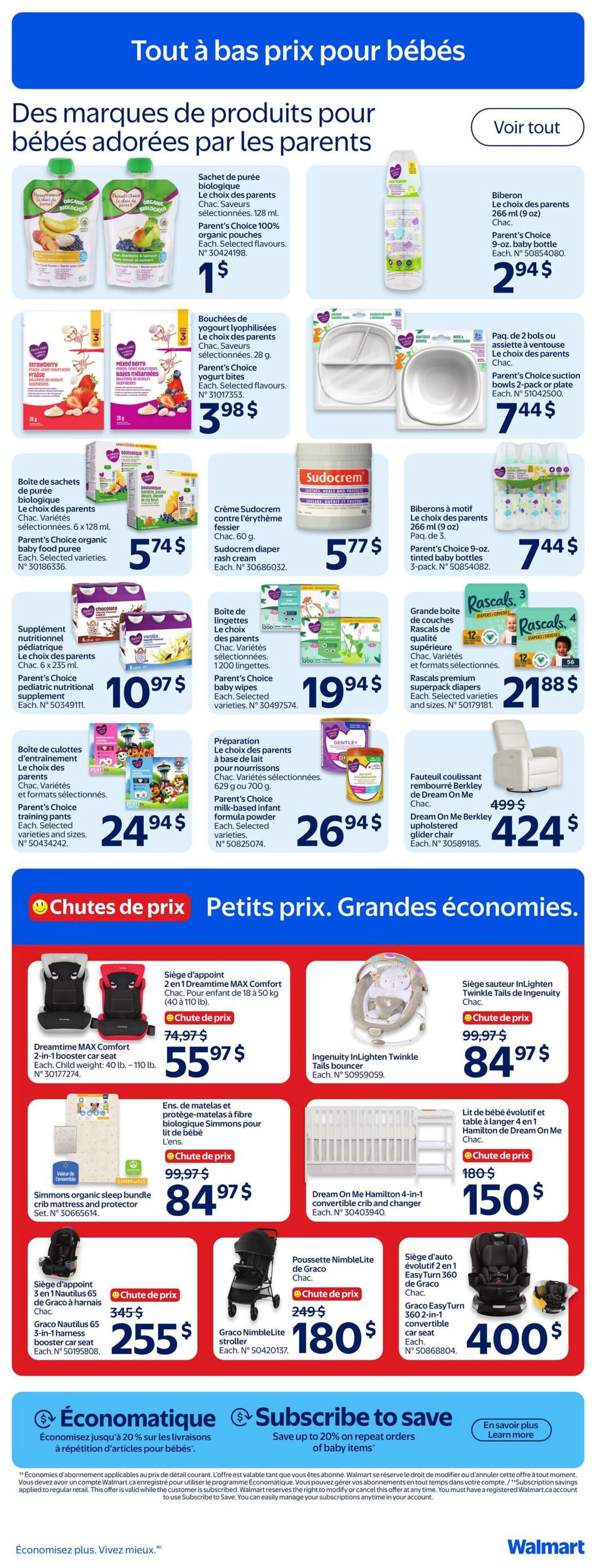 Walmart (QC) Flyer September 10 to 16