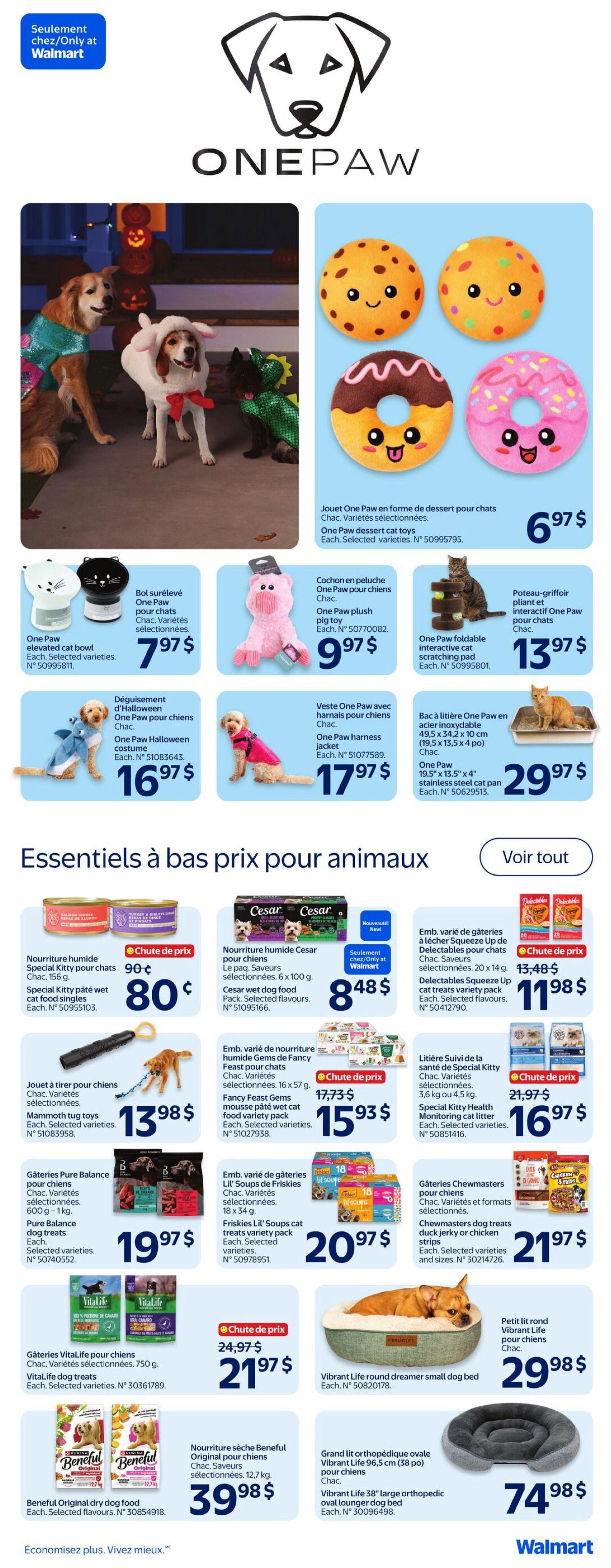 Walmart (QC) Flyer September 10 to 16