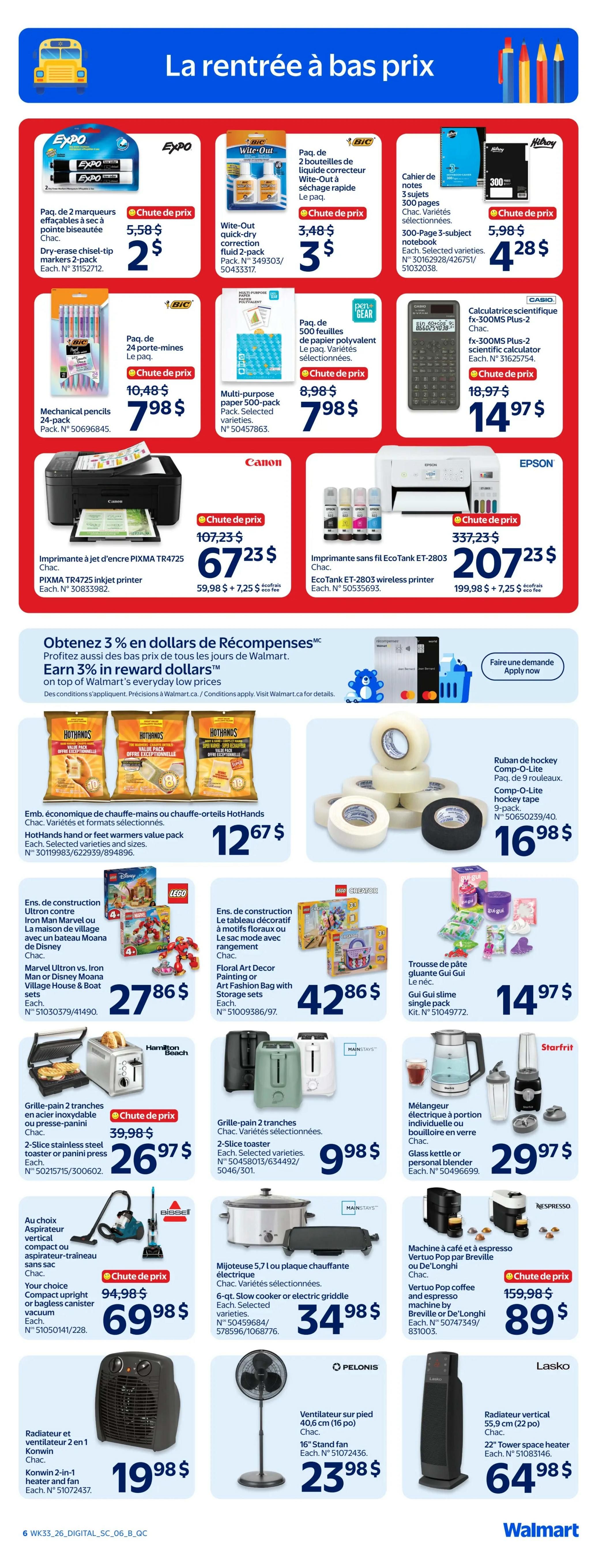 Walmart (QC) Flyer September 10 to 16