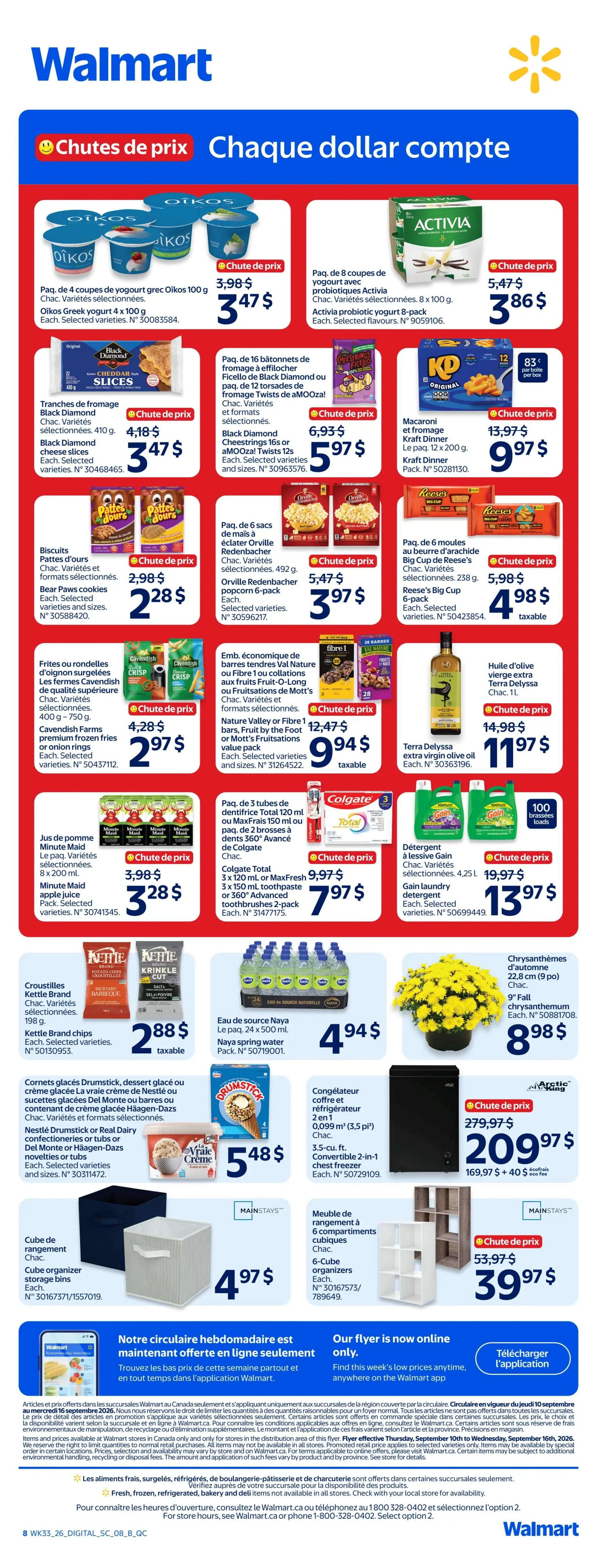 Walmart (QC) Flyer September 10 to 16