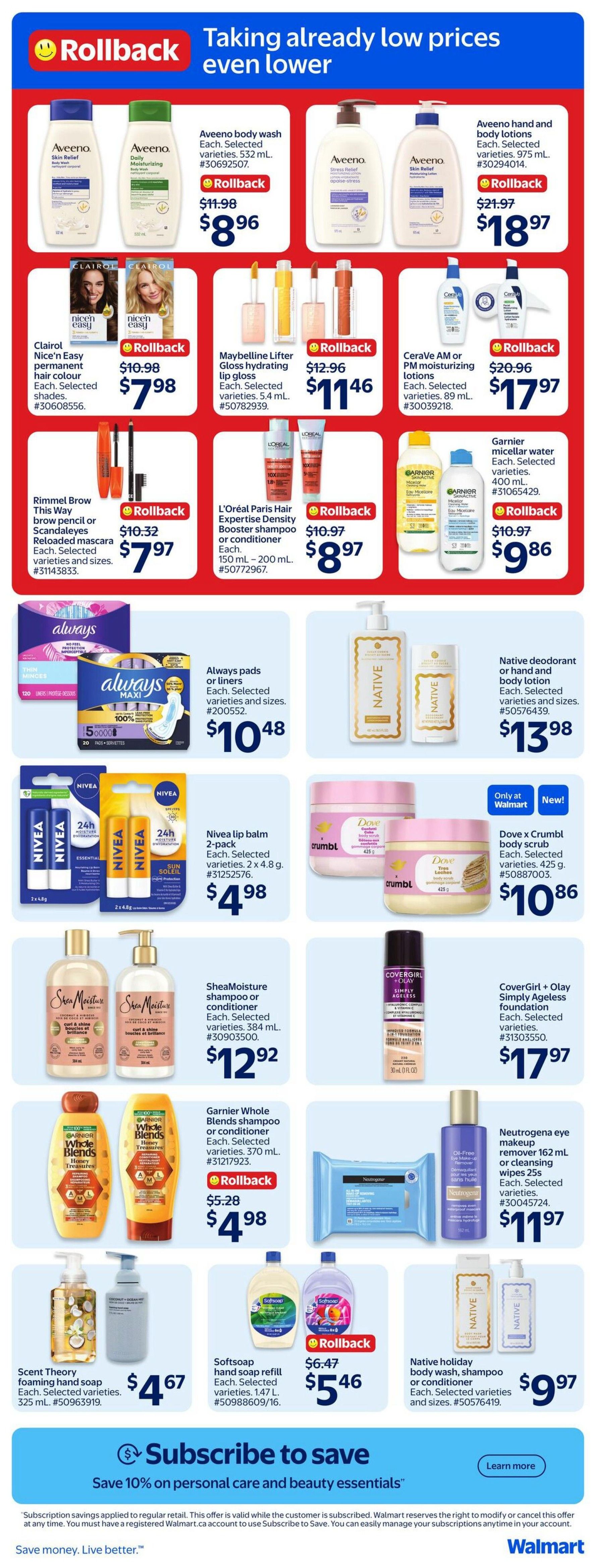 Walmart (West) Flyer September 10 to 16