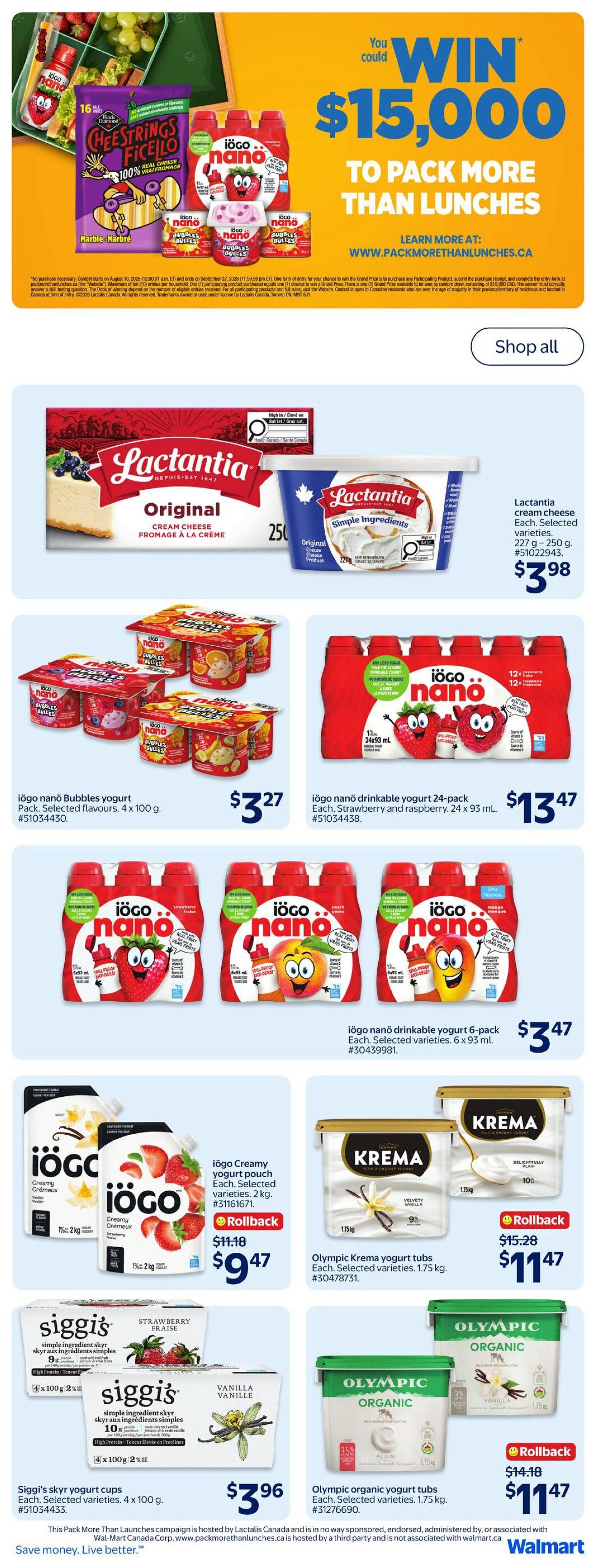 Walmart (West) Flyer September 10 to 16