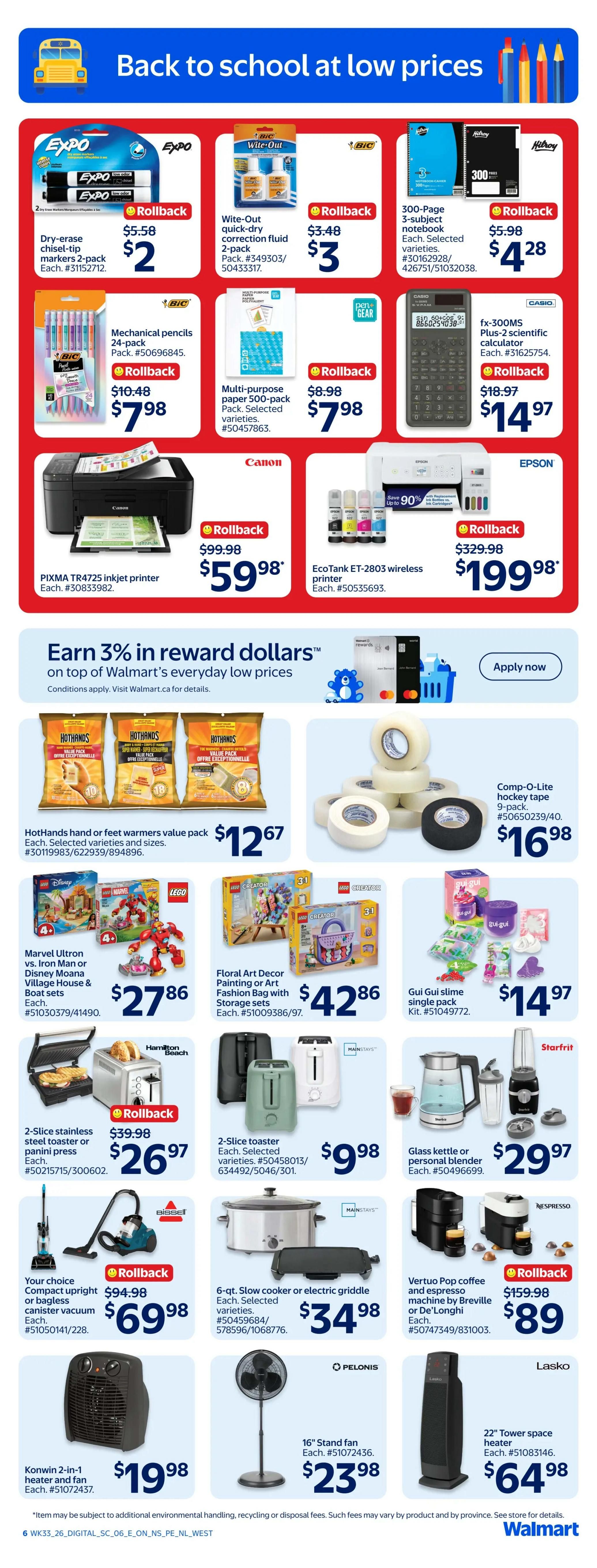 Walmart (West) Flyer September 10 to 16