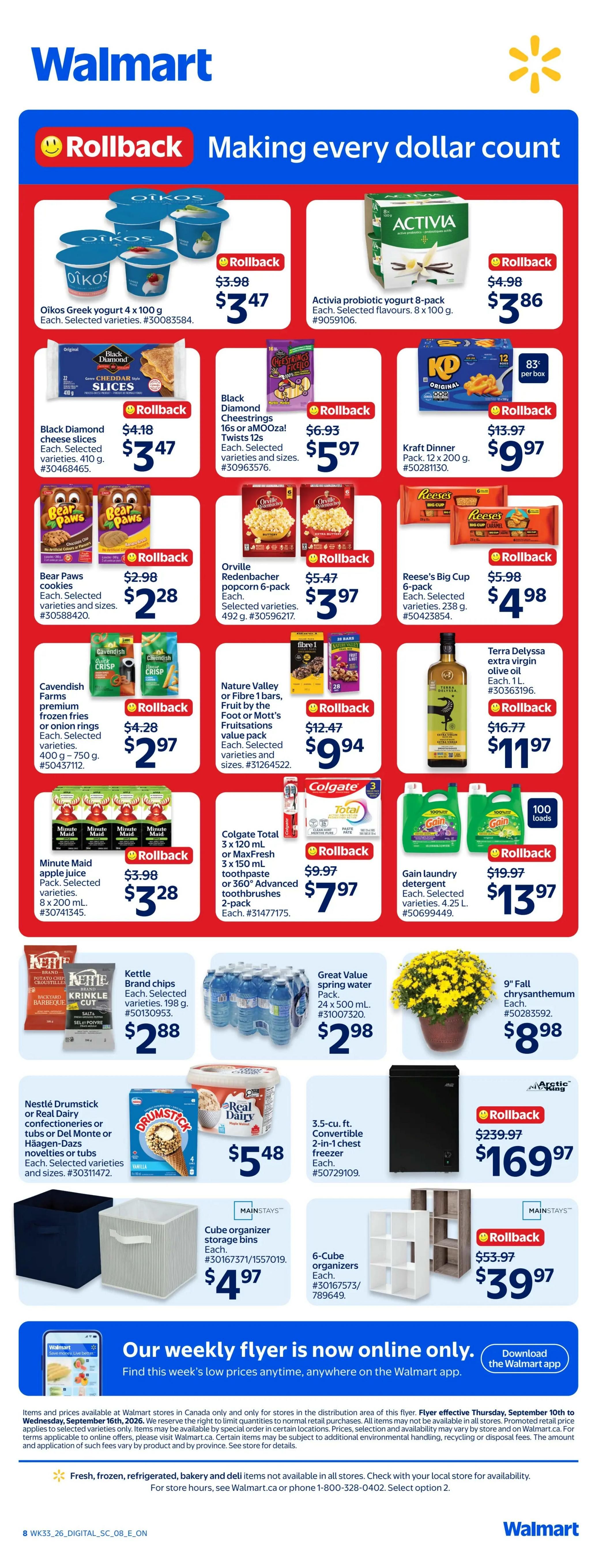 Walmart (ON) Flyer September 10 to 16