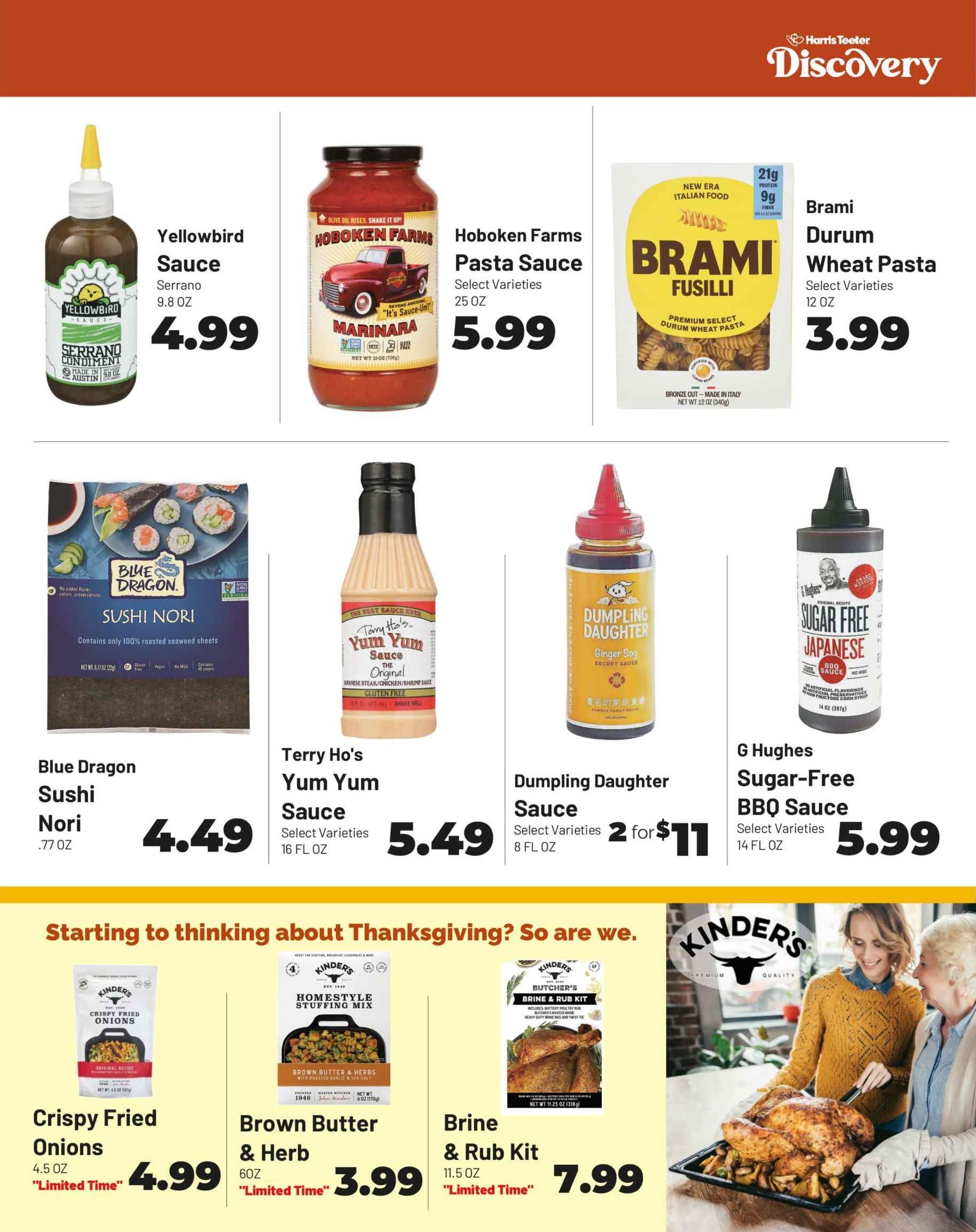 Harris Teeter September Issue Weekly Ad September 9 - October 6, 2026