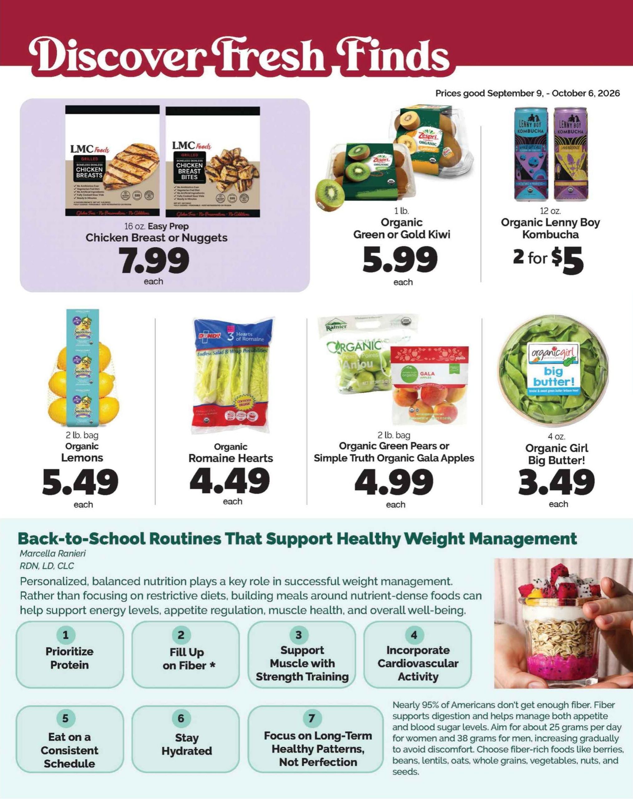 Harris Teeter September Issue Weekly Ad September 9 - October 6, 2026
