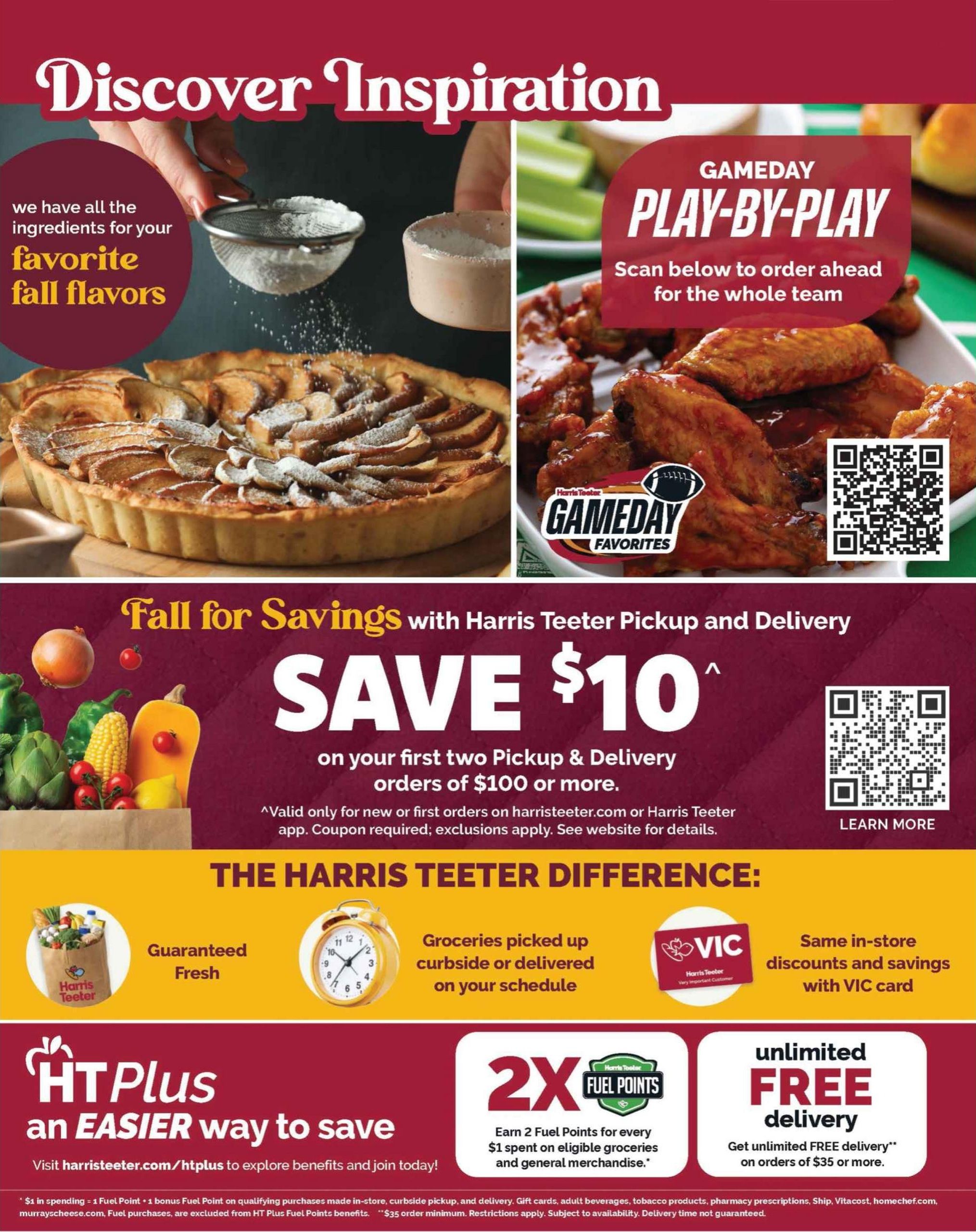 Harris Teeter September Issue Weekly Ad September 9 - October 6, 2026