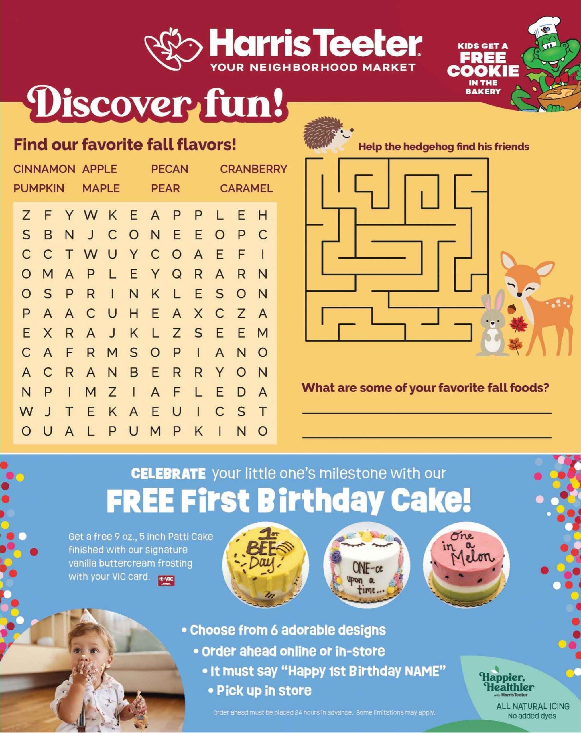 Harris Teeter September Issue Weekly Ad September 9 - October 6, 2026