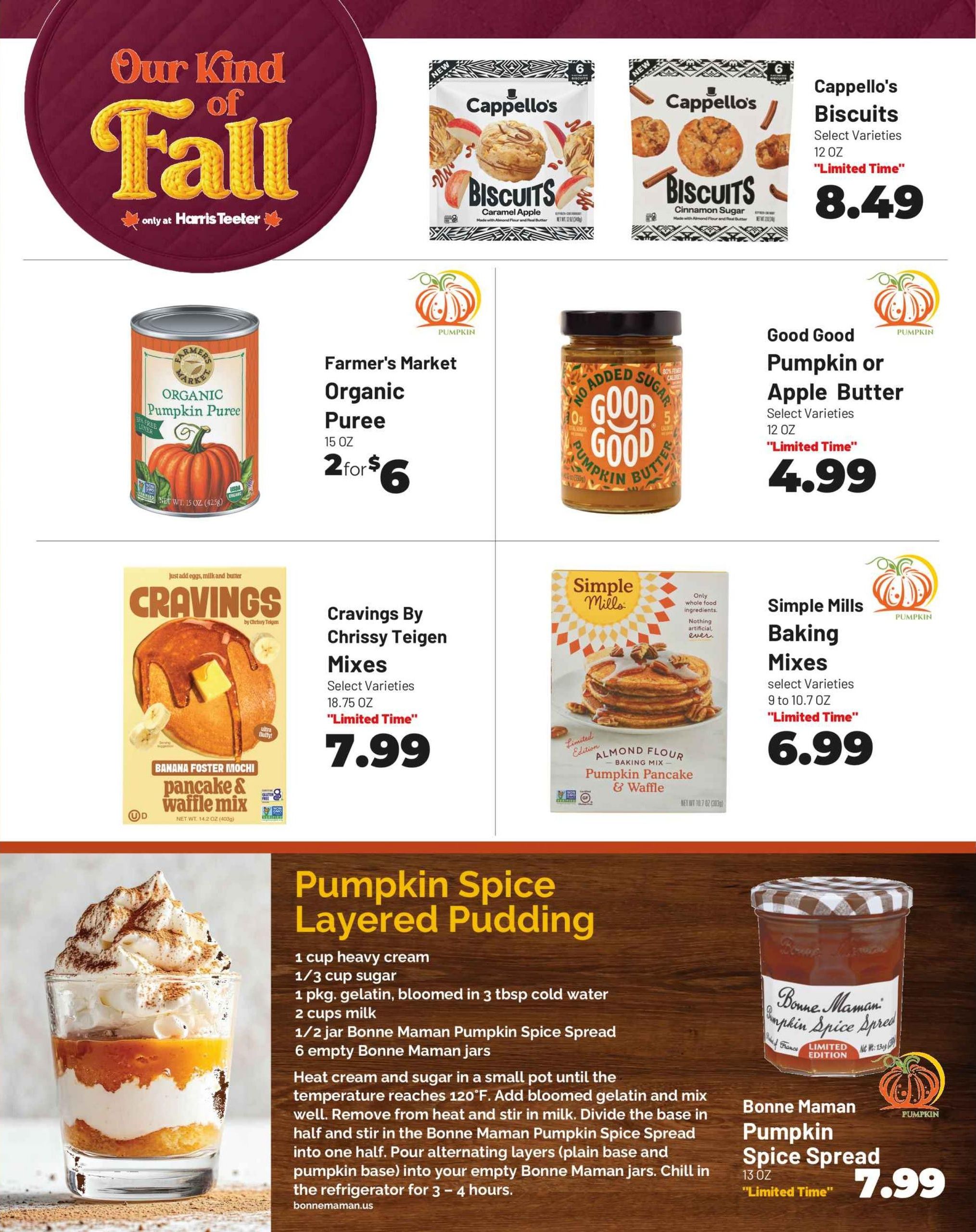 Harris Teeter September Issue Weekly Ad September 9 - October 6, 2026