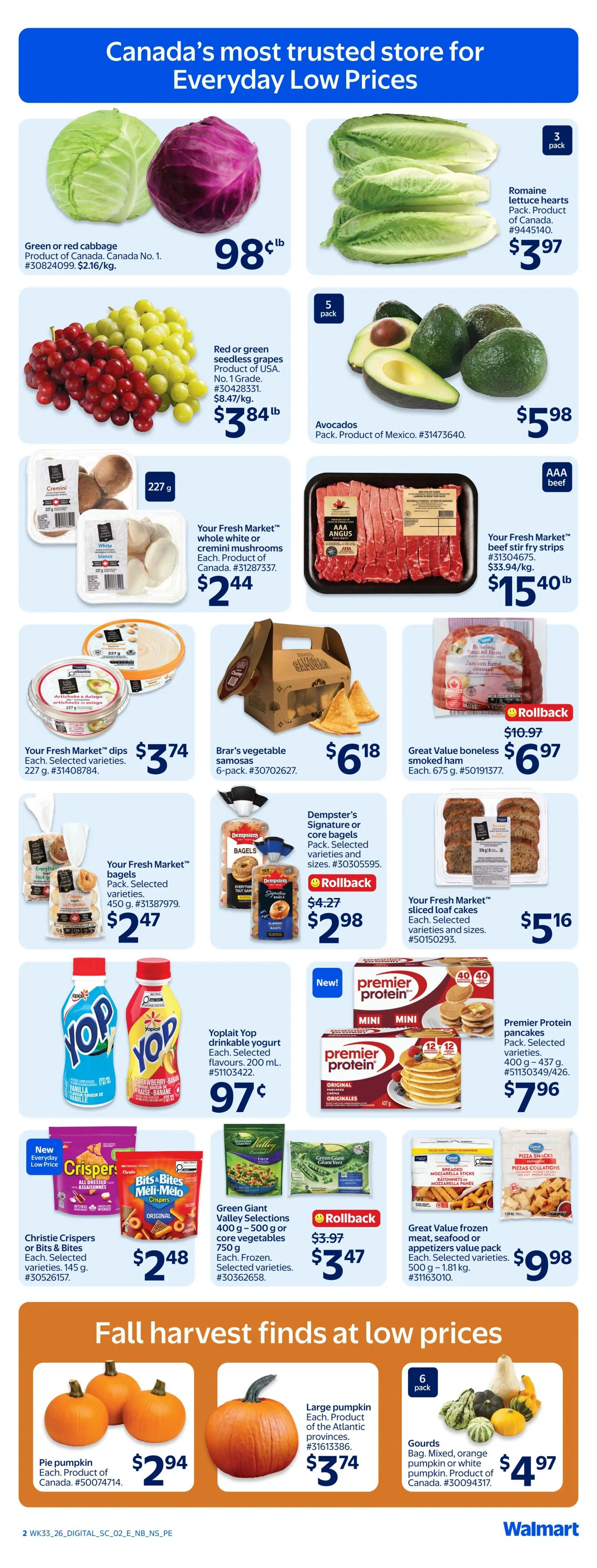 Walmart (Atlantic) Flyer September 10 to 16
