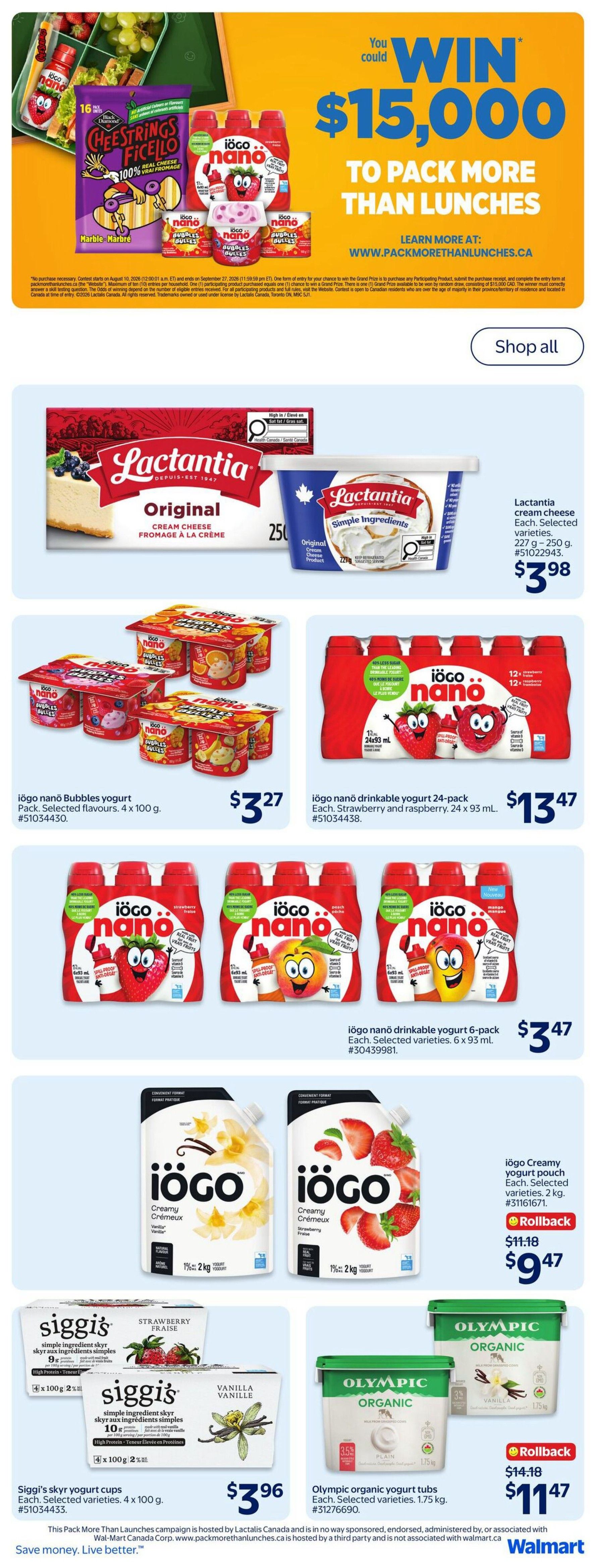 Walmart (Atlantic) Flyer September 10 to 16