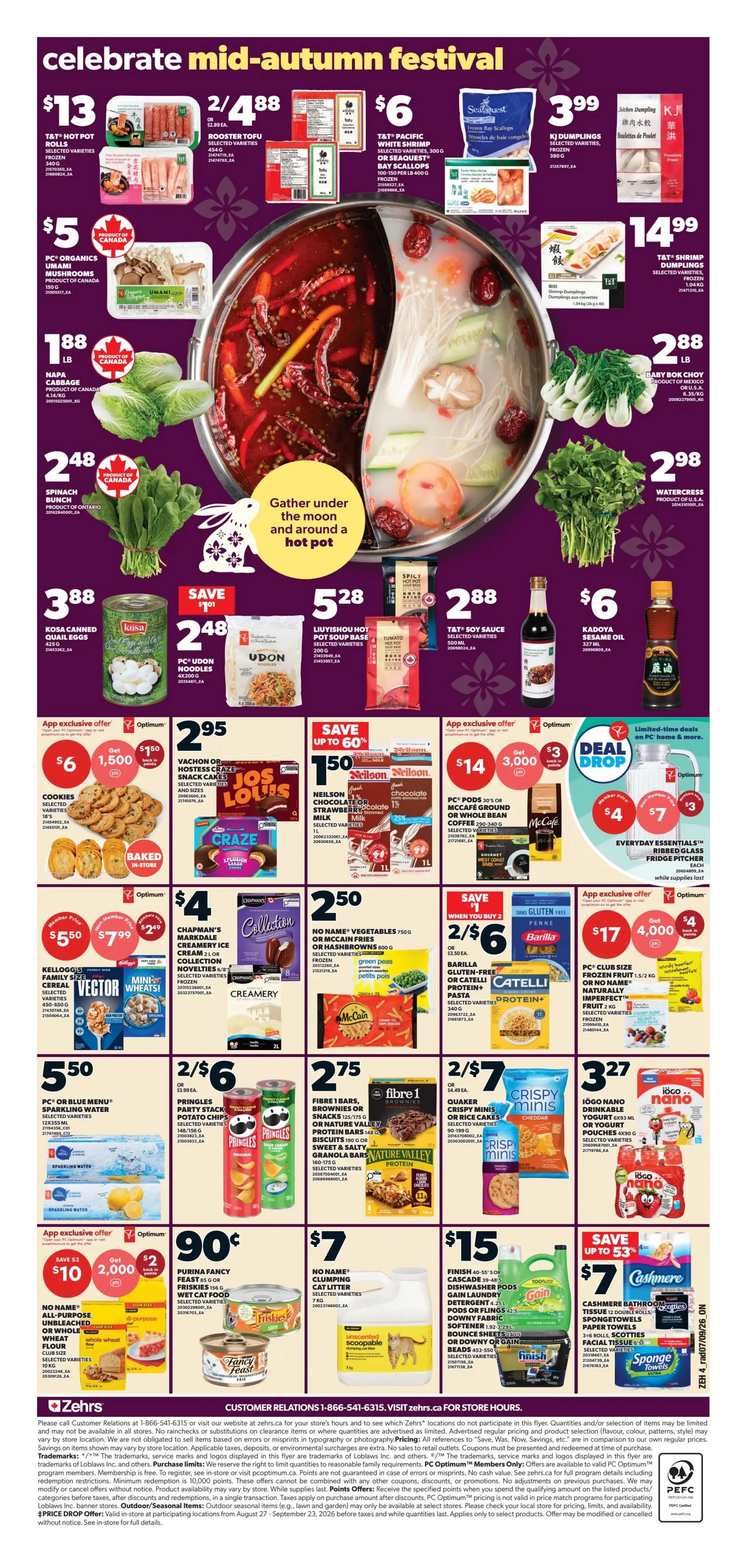 Zehrs Flyer September 10 to 16
