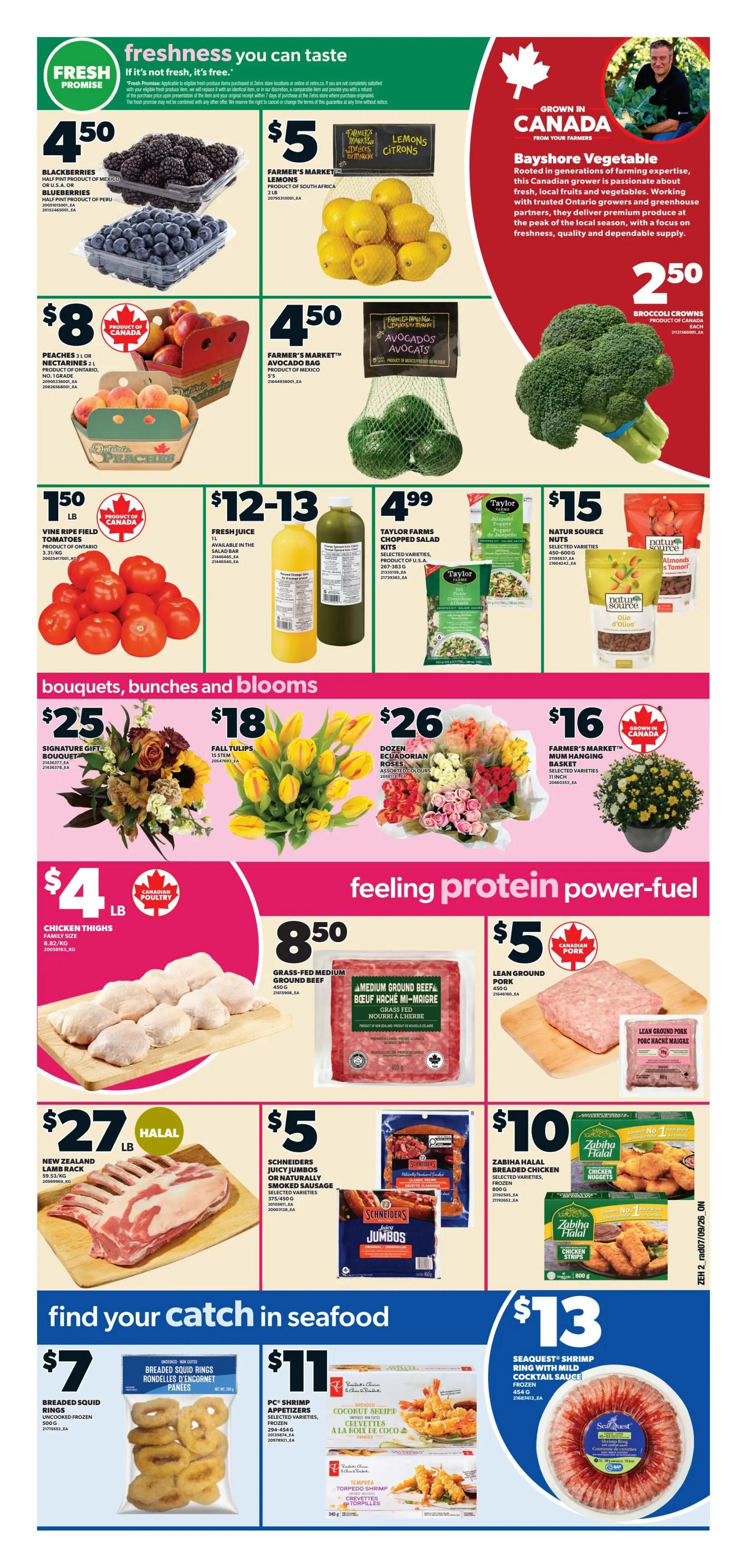 Zehrs Flyer September 10 to 16
