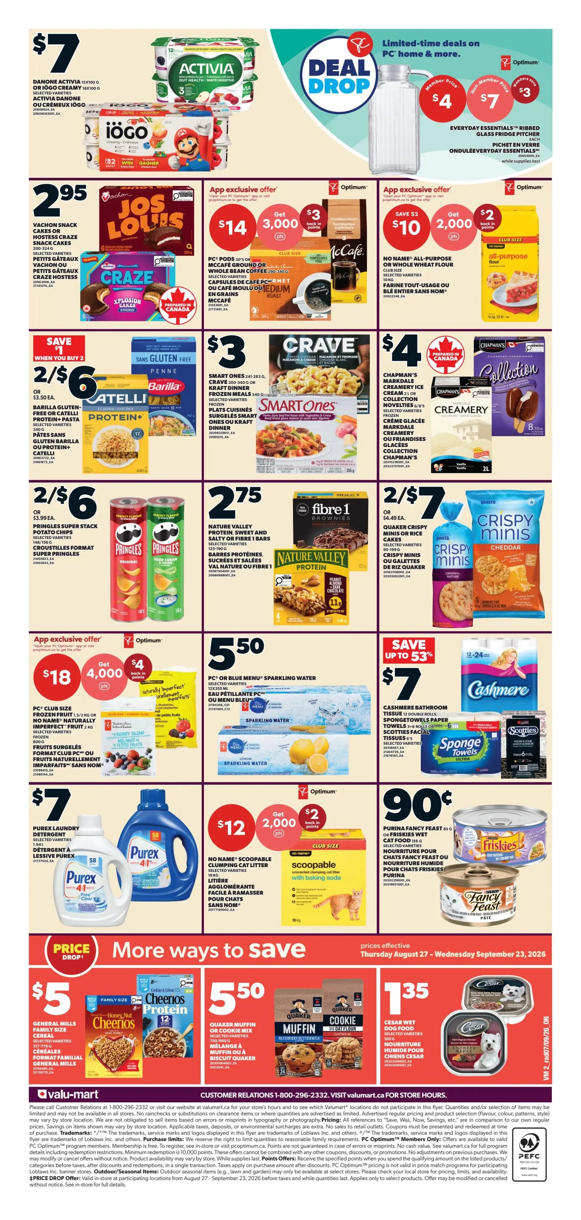 Valu-mart Flyer September 10 to 16